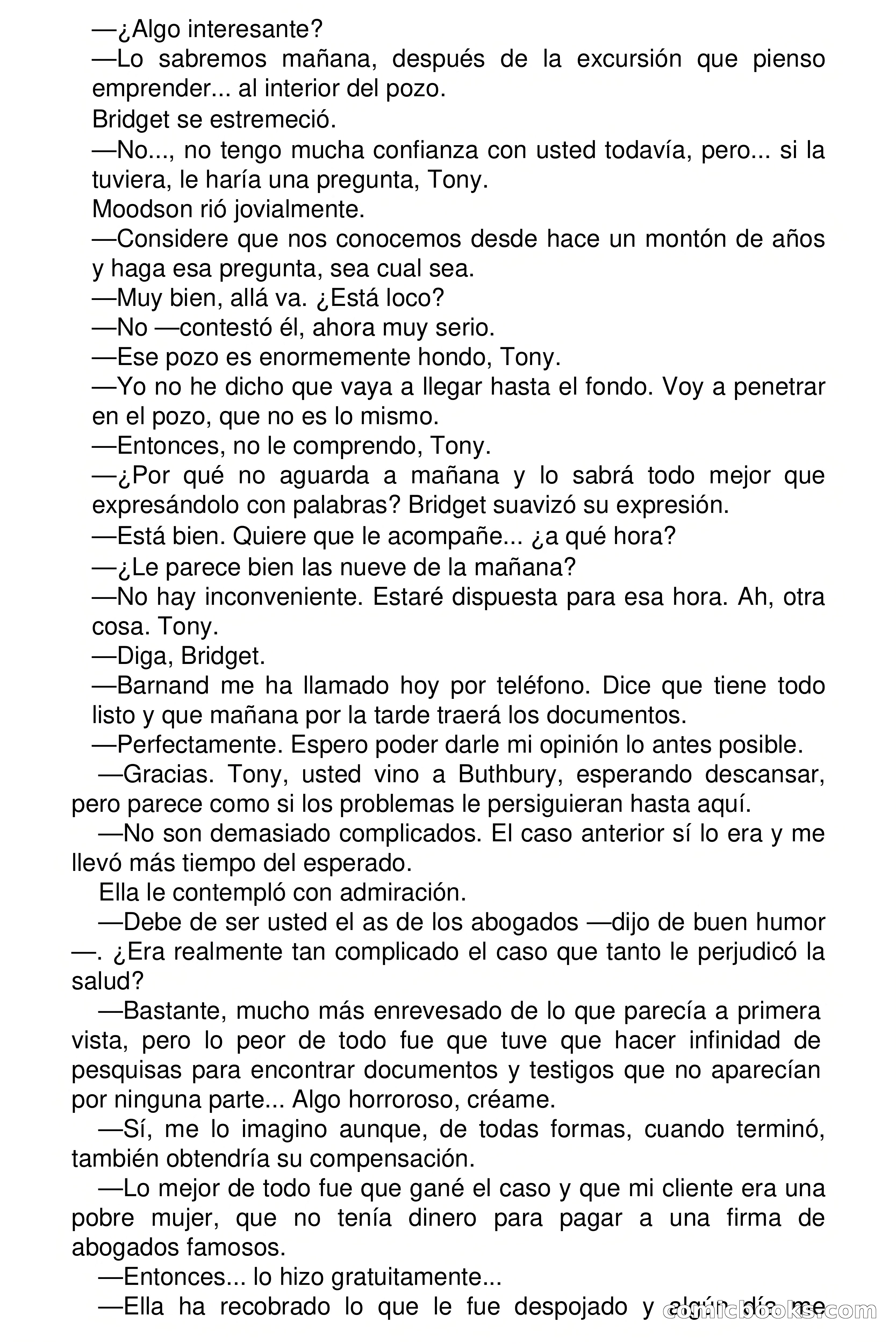 Clark Carrados: Tumba sin fondo — page 69 of 119