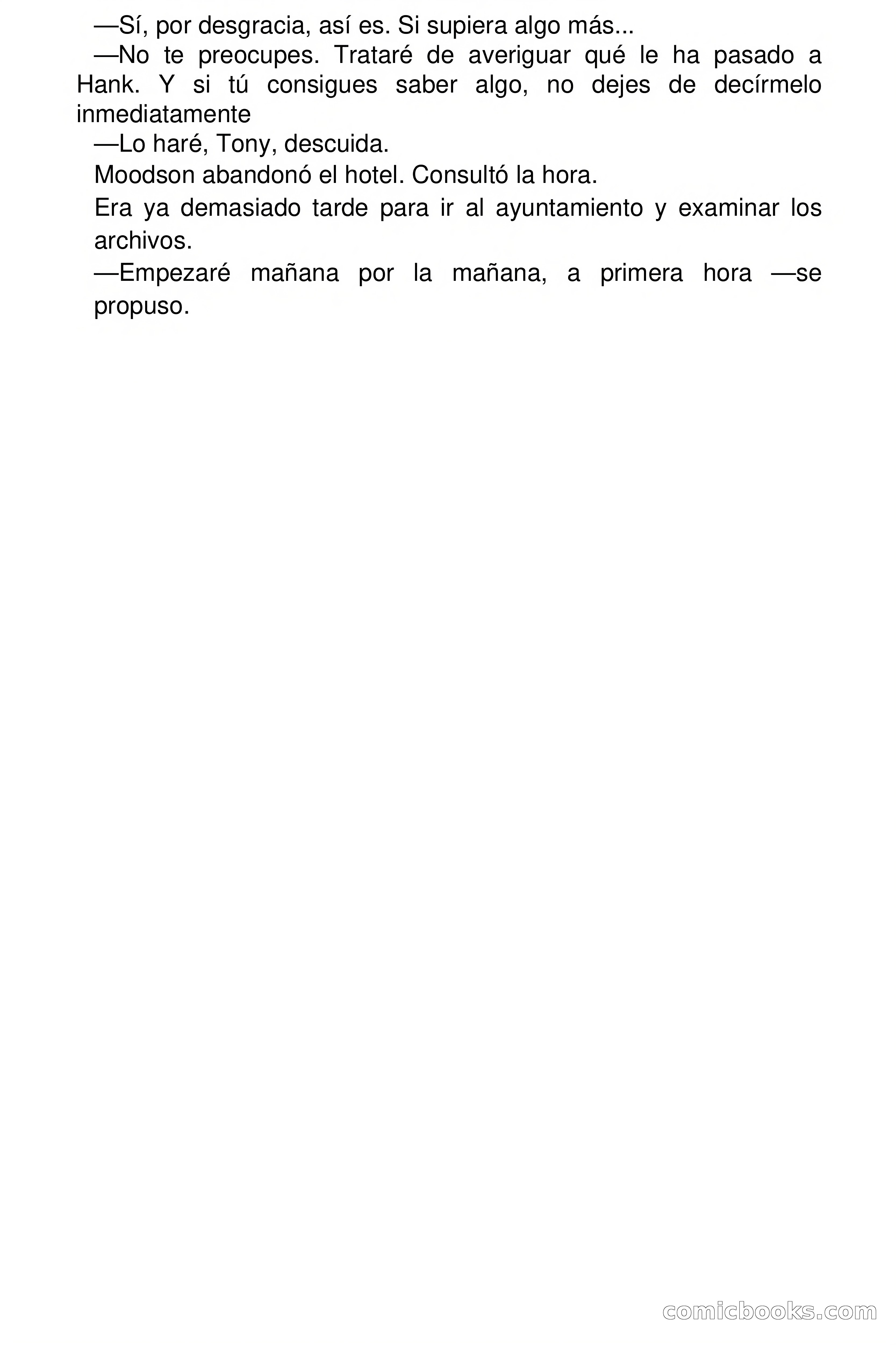 Clark Carrados: Tumba sin fondo — page 100 of 119