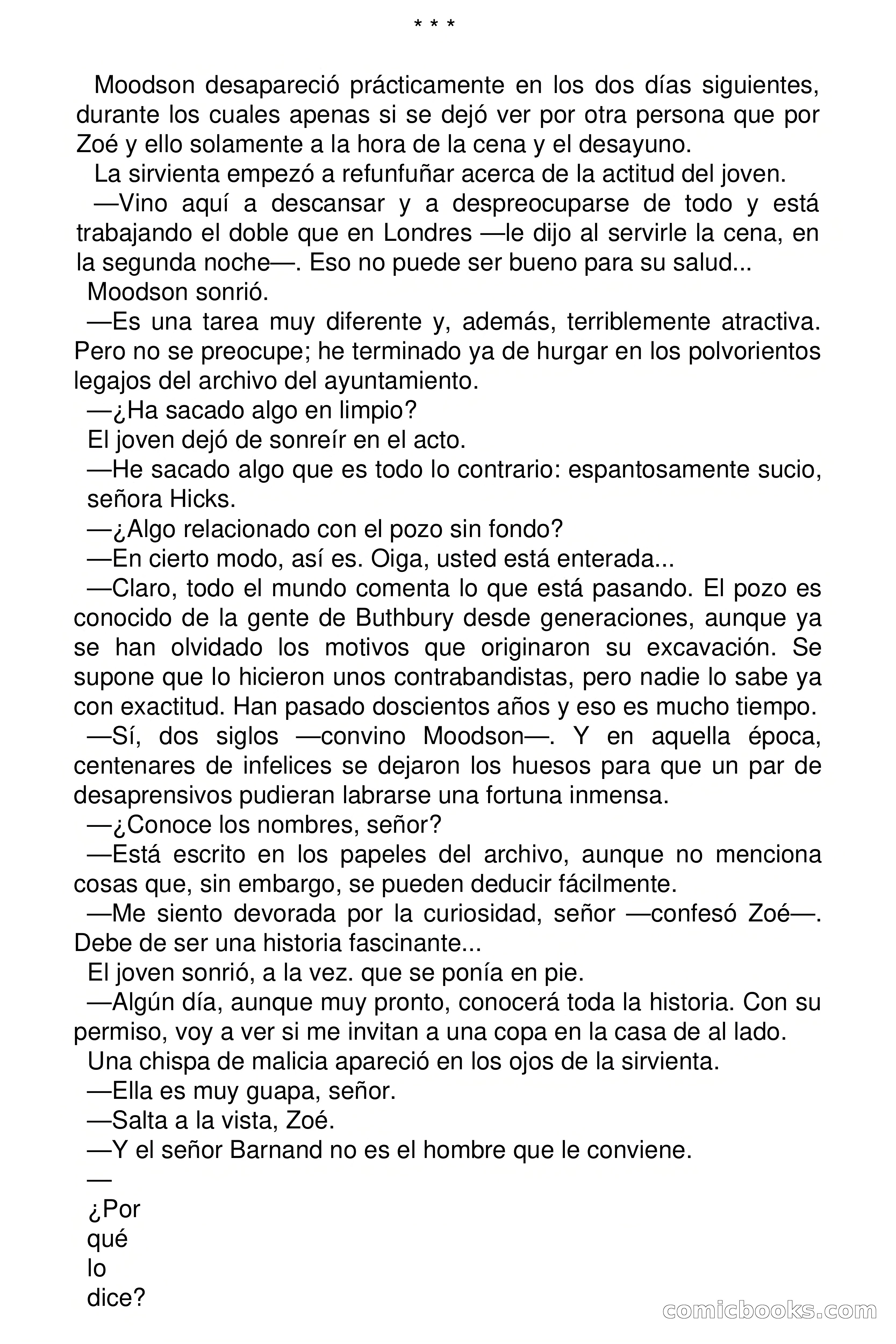 Clark Carrados: Tumba sin fondo — page 101 of 119