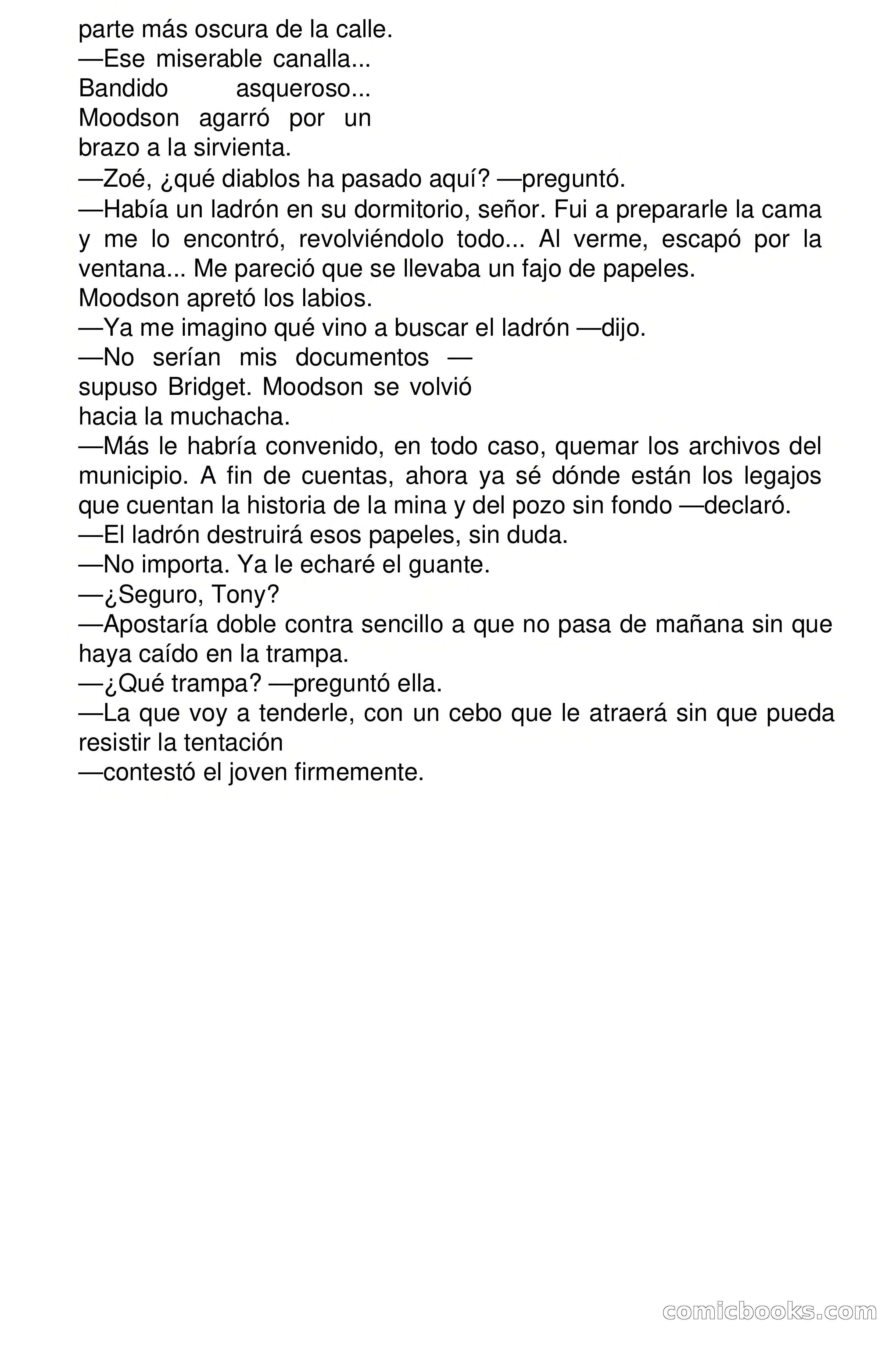 Clark Carrados: Tumba sin fondo — page 107 of 119