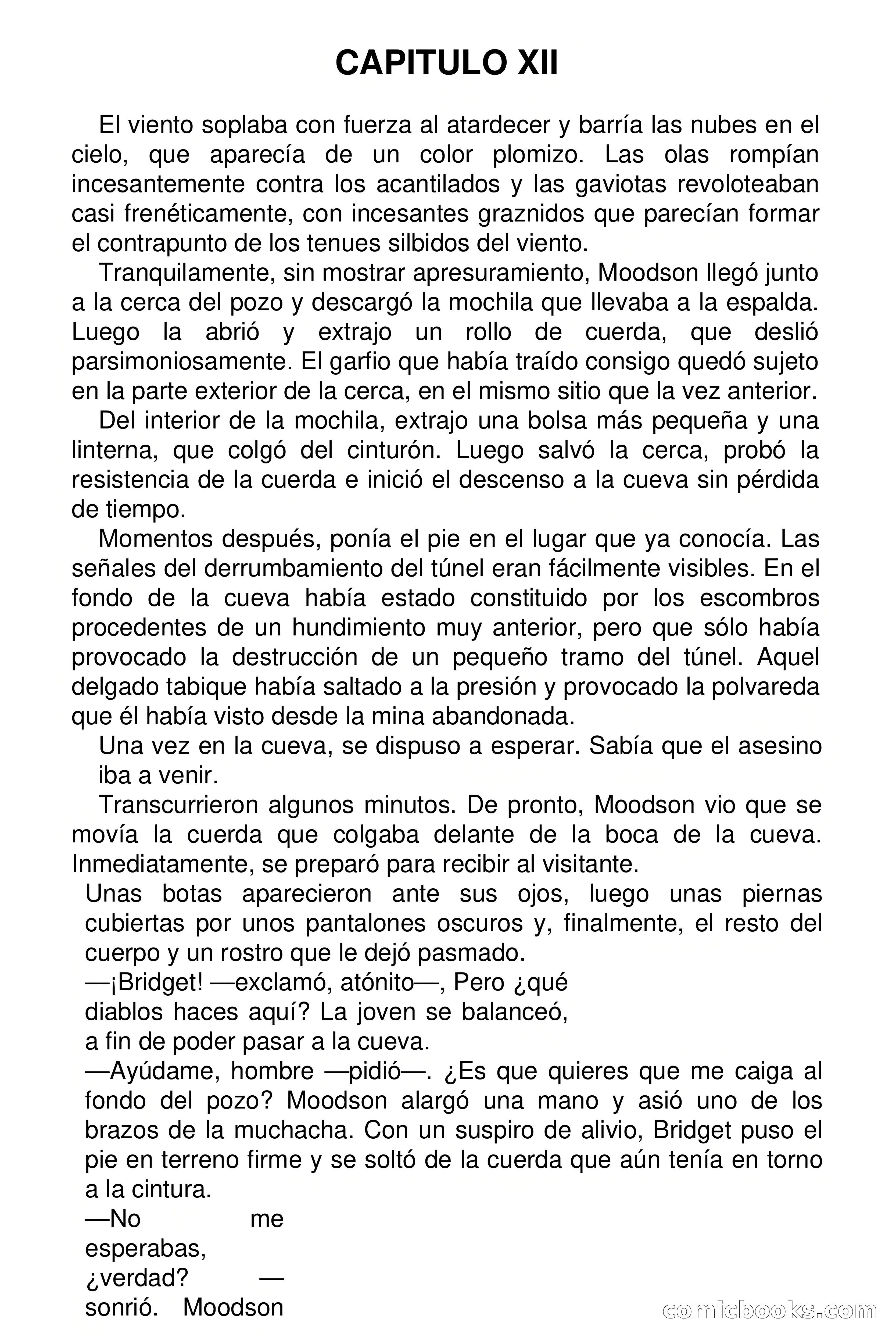 Clark Carrados: Tumba sin fondo — page 108 of 119