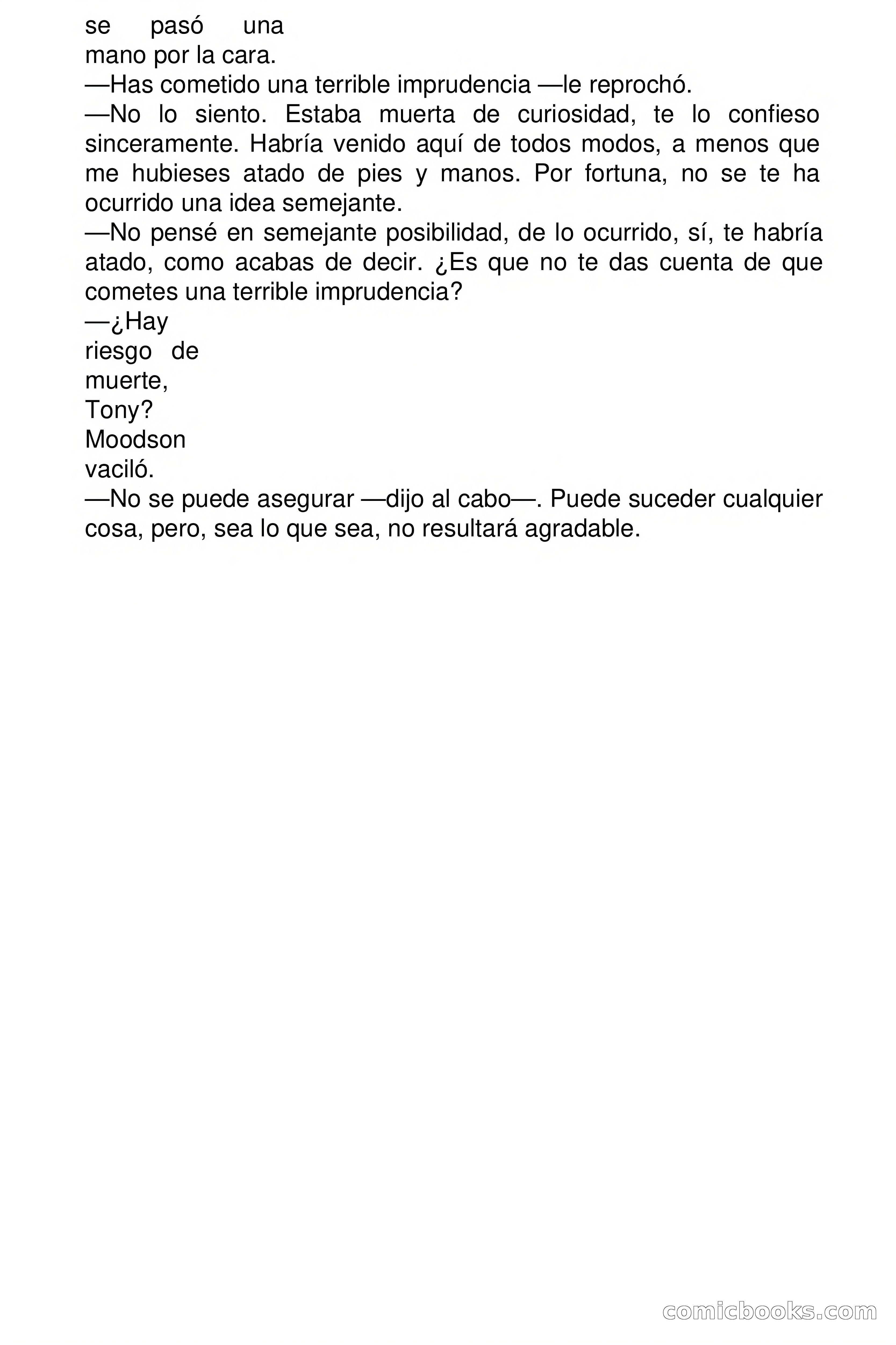 Clark Carrados: Tumba sin fondo — page 109 of 119