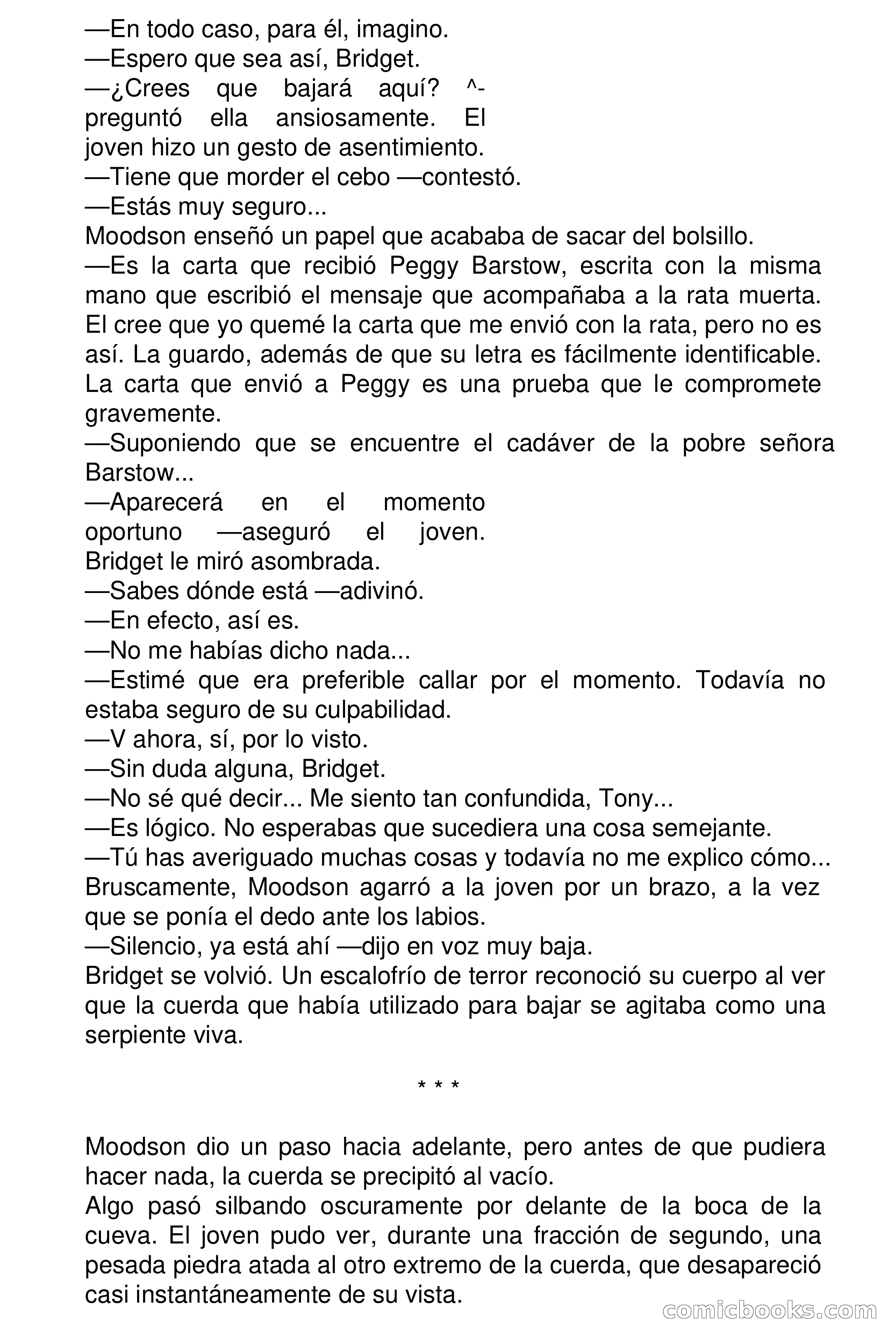 Clark Carrados: Tumba sin fondo — page 110 of 119