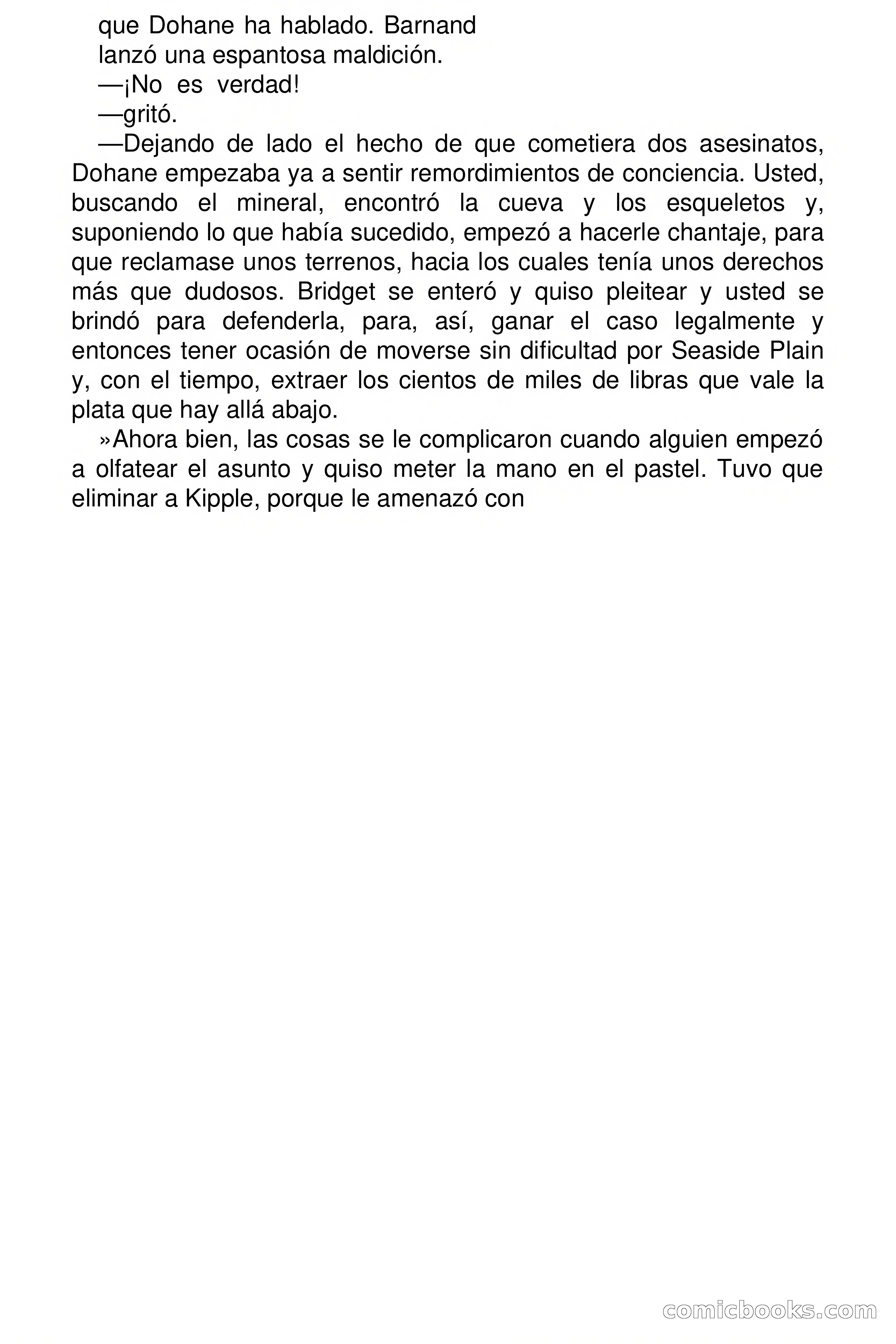 Clark Carrados: Tumba sin fondo — page 113 of 119