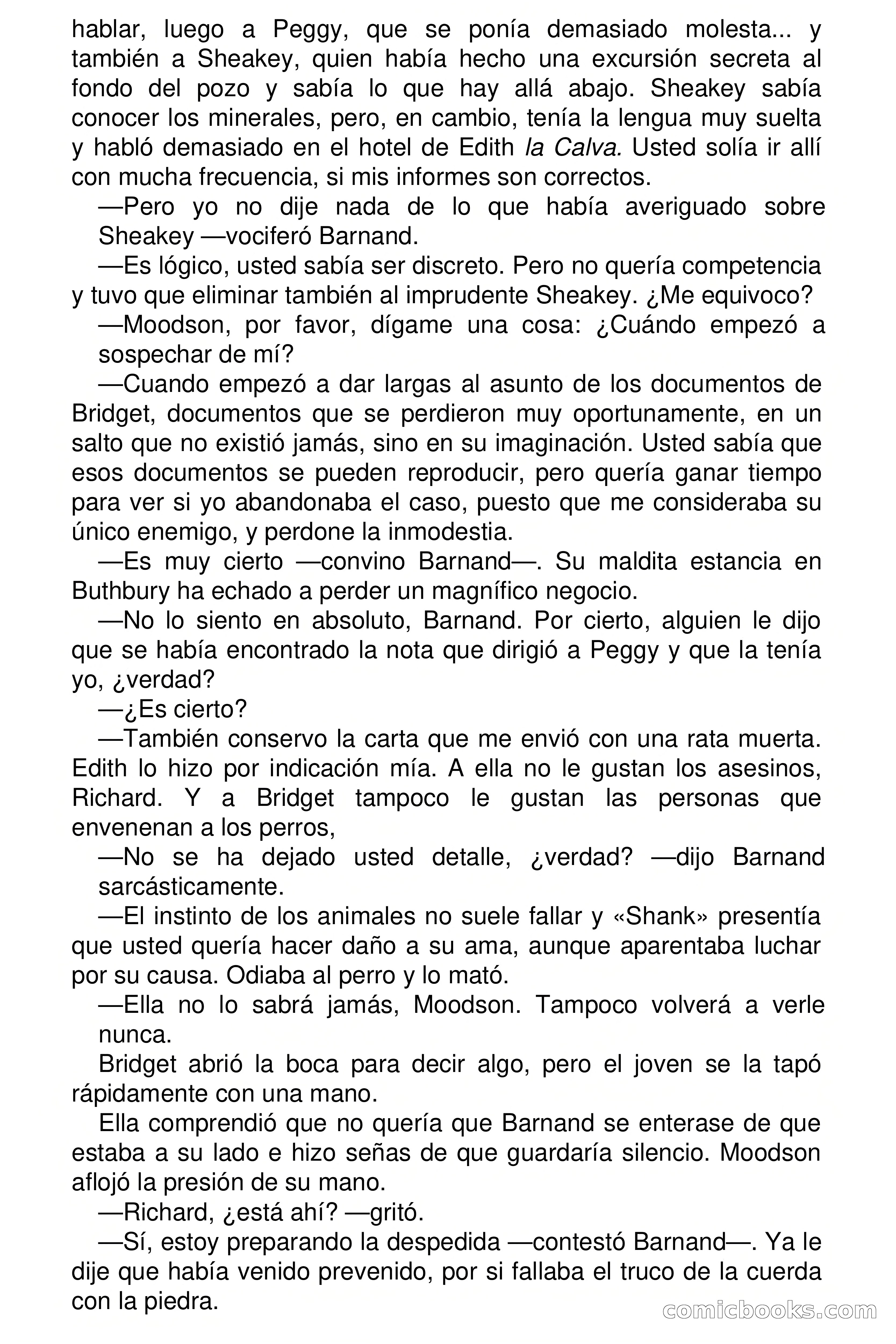 Clark Carrados: Tumba sin fondo — page 114 of 119