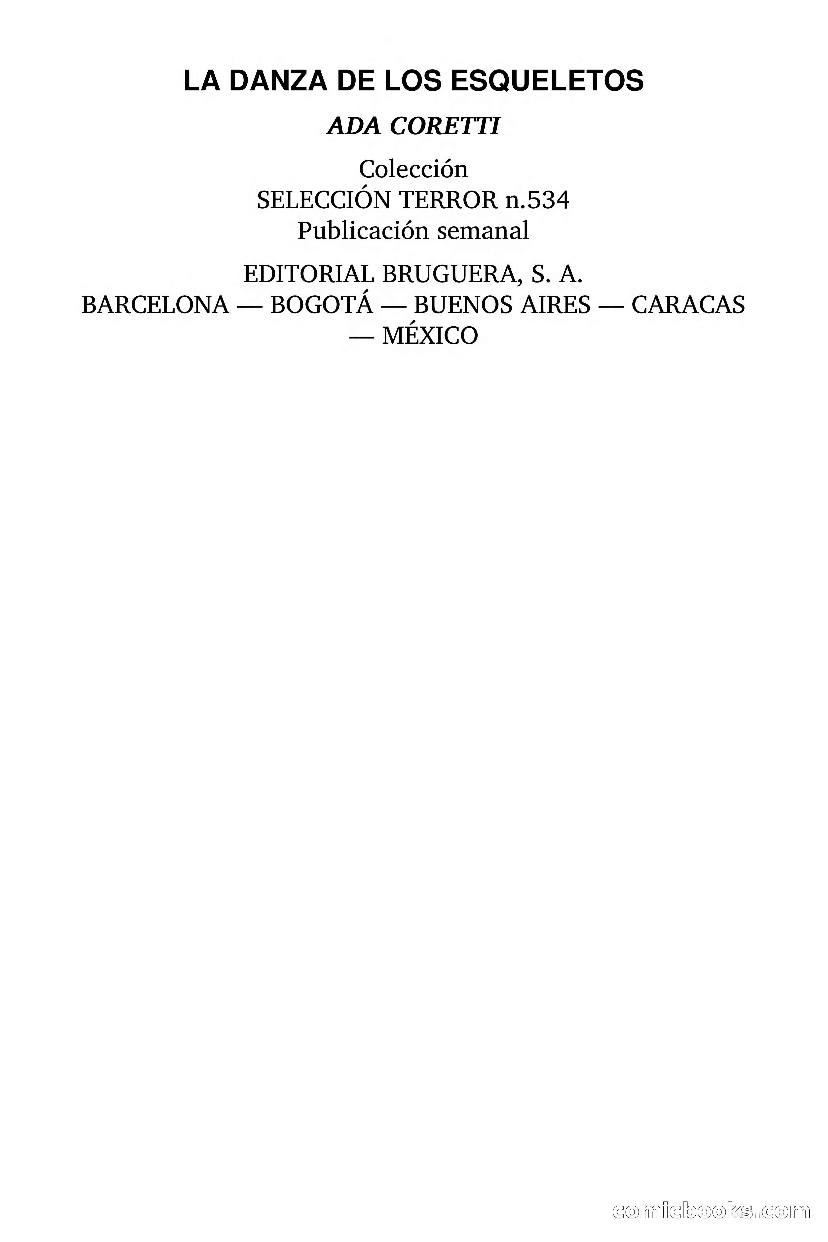 La danza de los esqueletos — page 3 of 80
