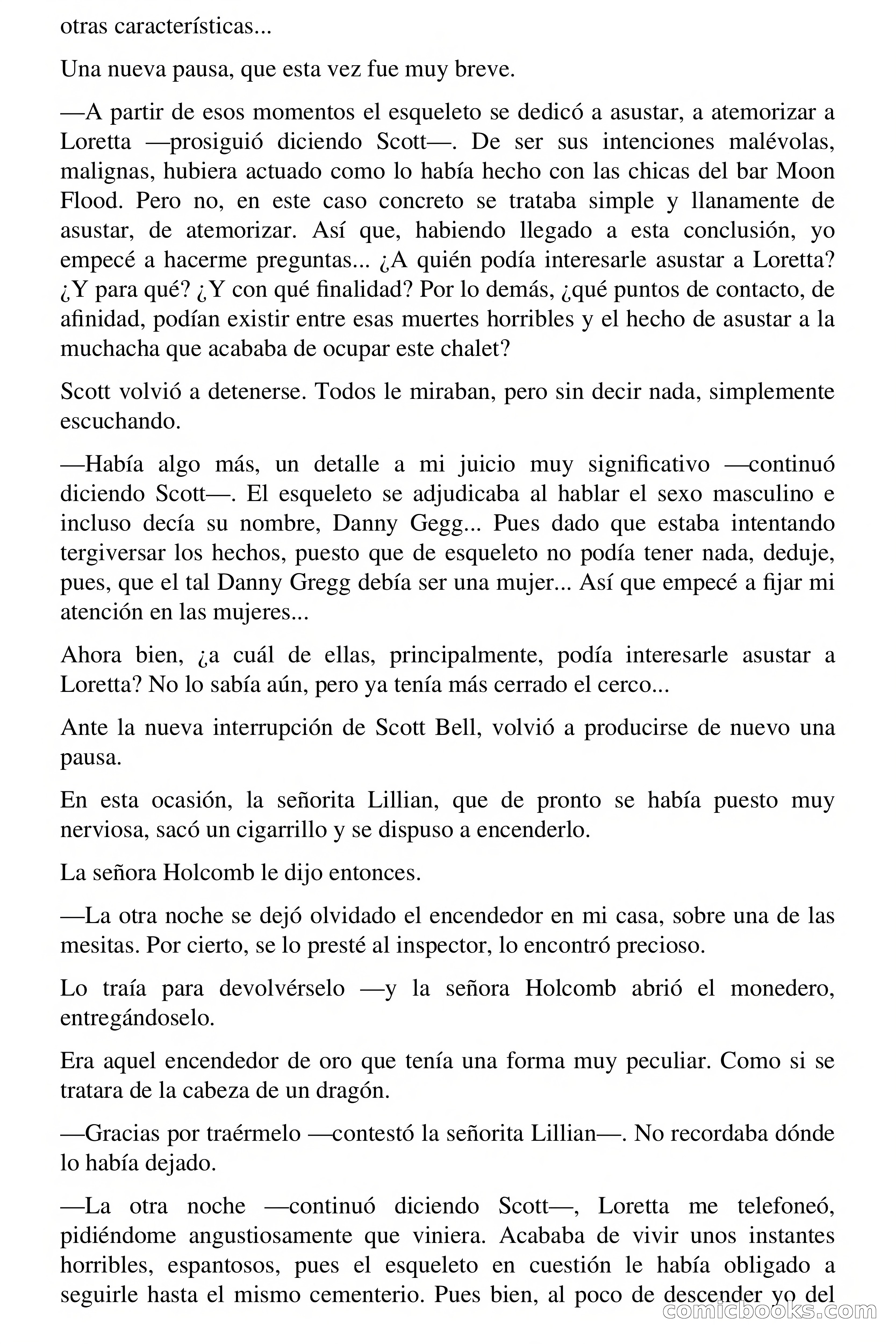 La danza de los esqueletos — page 71 of 80
