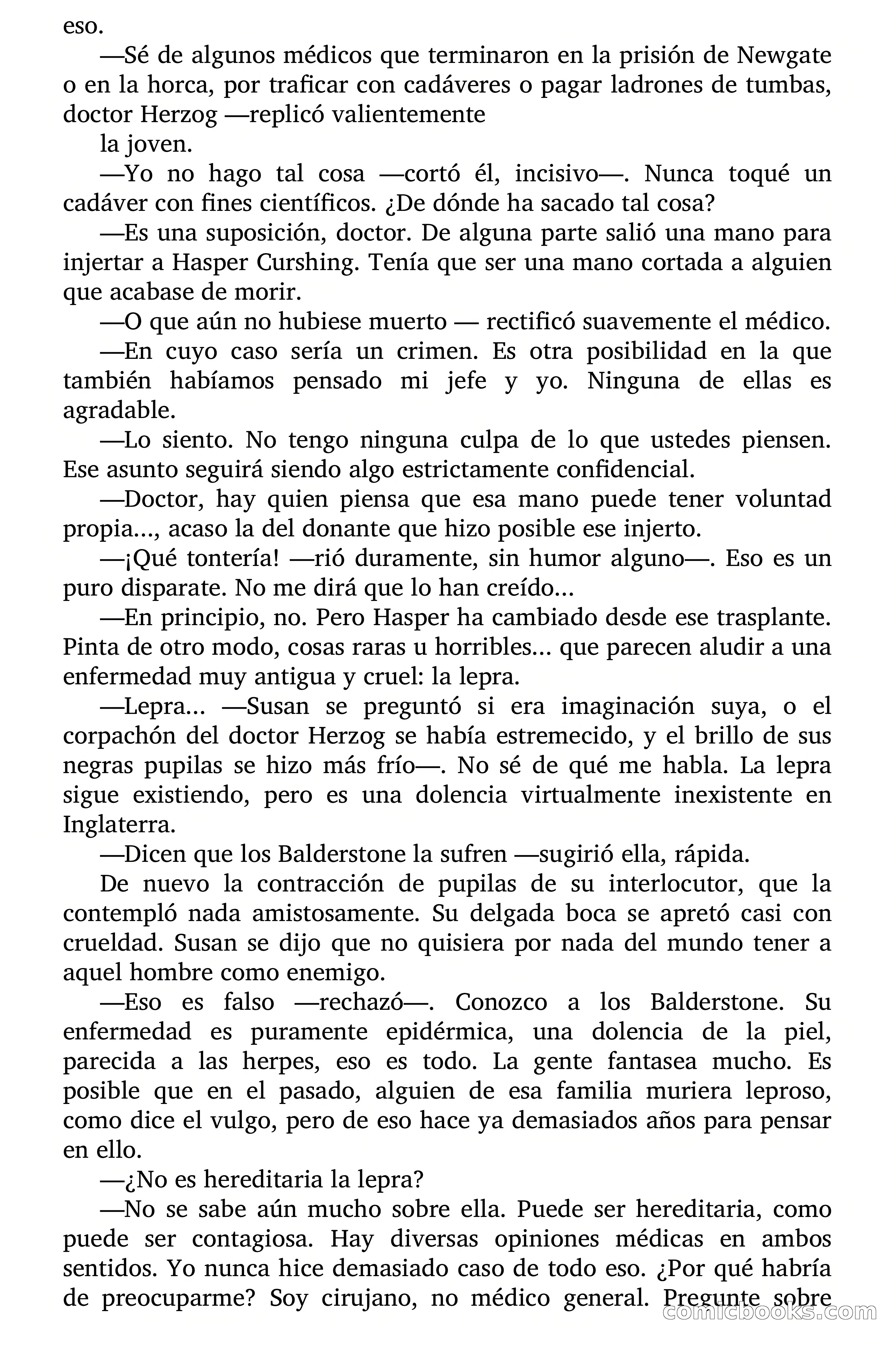 La mano leprosa — page 36 of 71