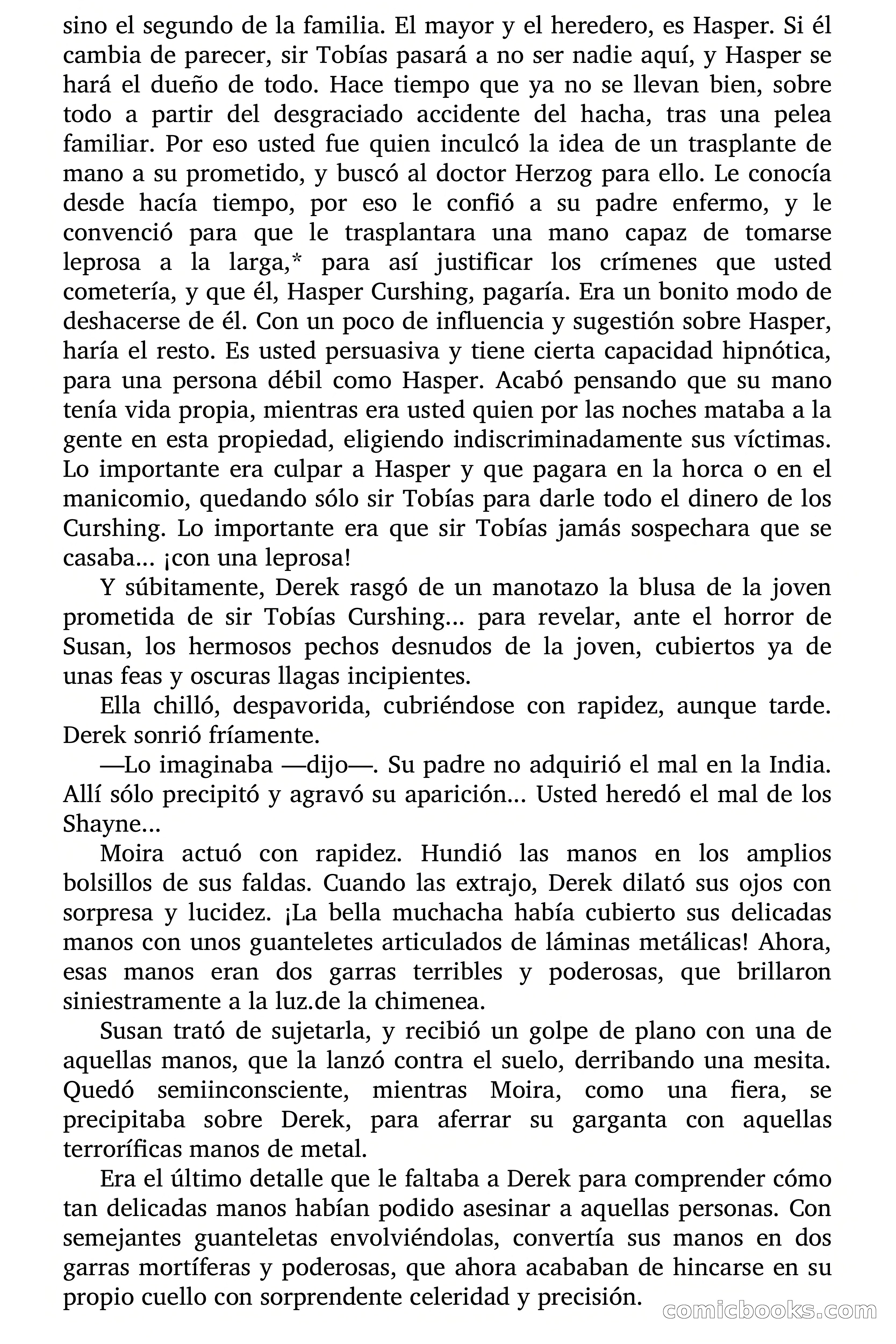 La mano leprosa — page 67 of 71