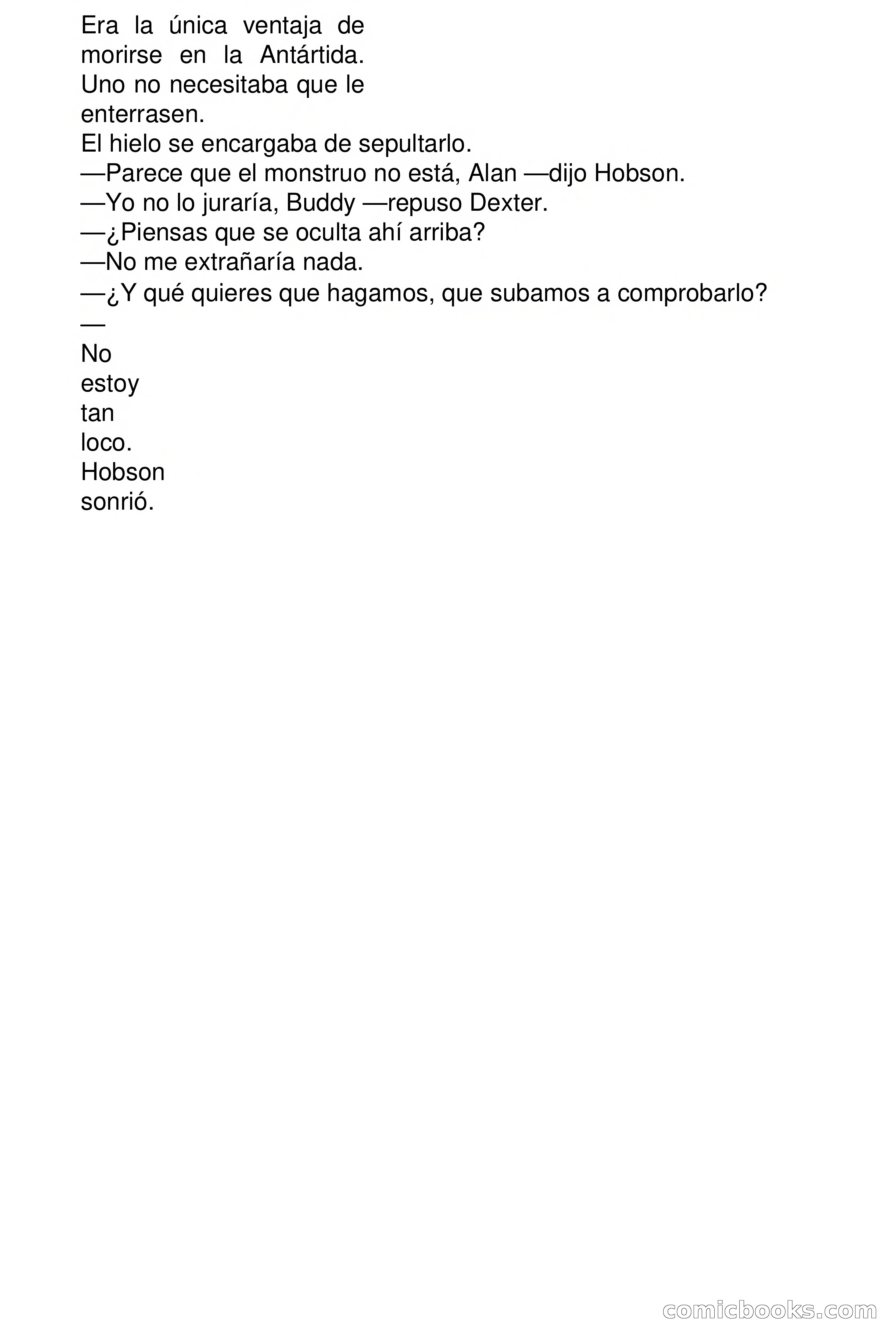 Terror en la Antártida — page 86 of 97