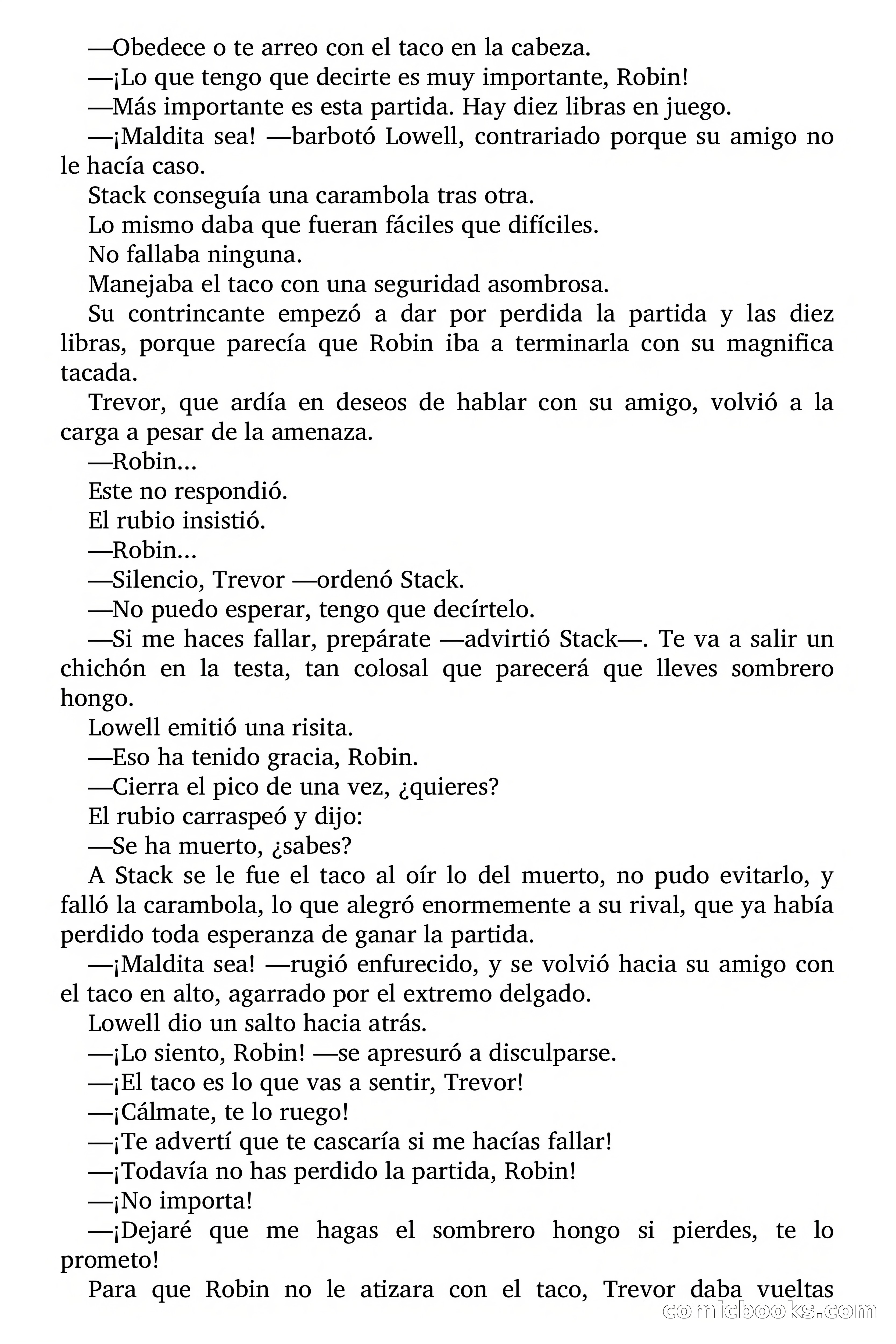 La mansión de los esqueletos vivientes — page 6 of 60