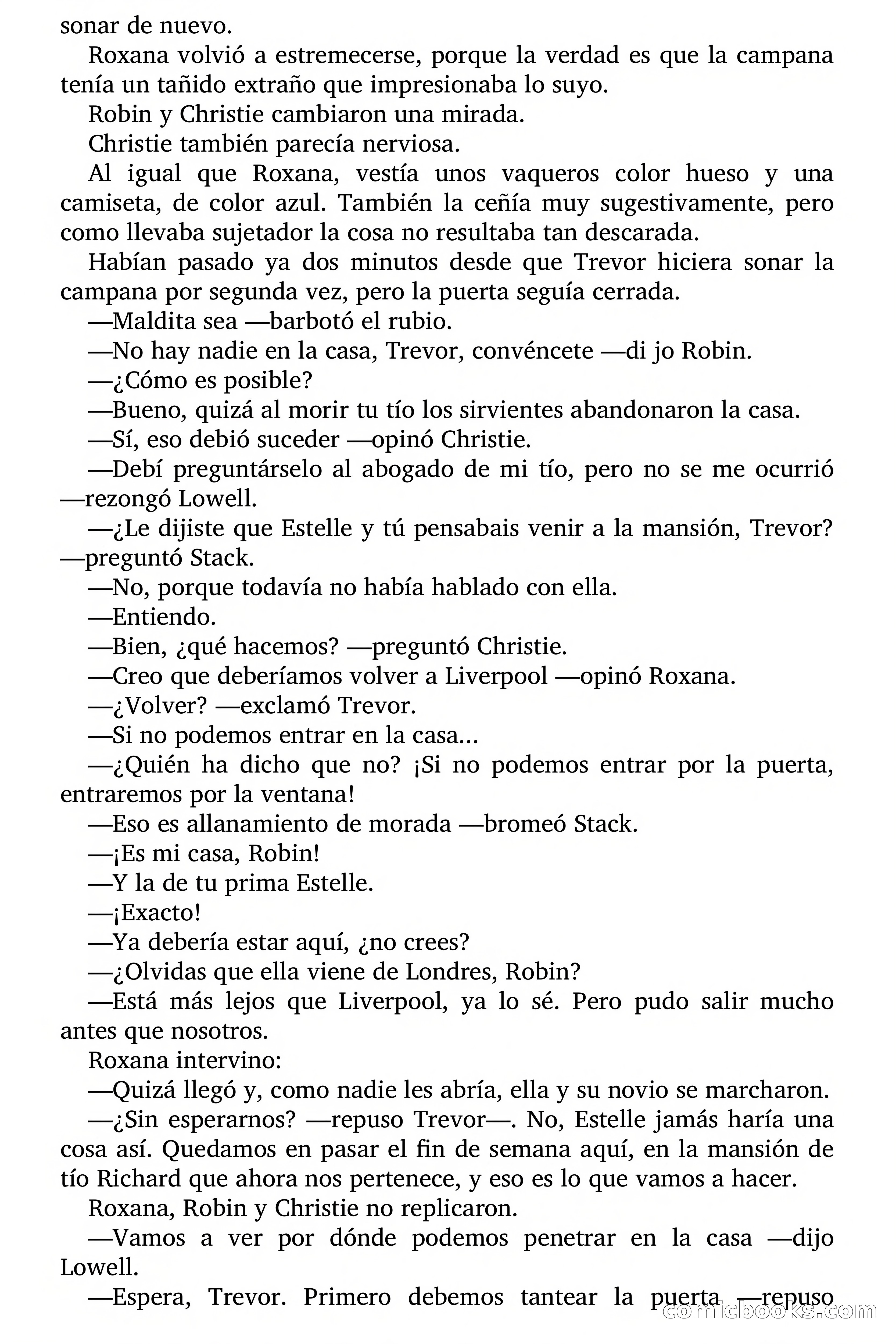 La mansión de los esqueletos vivientes — page 16 of 60
