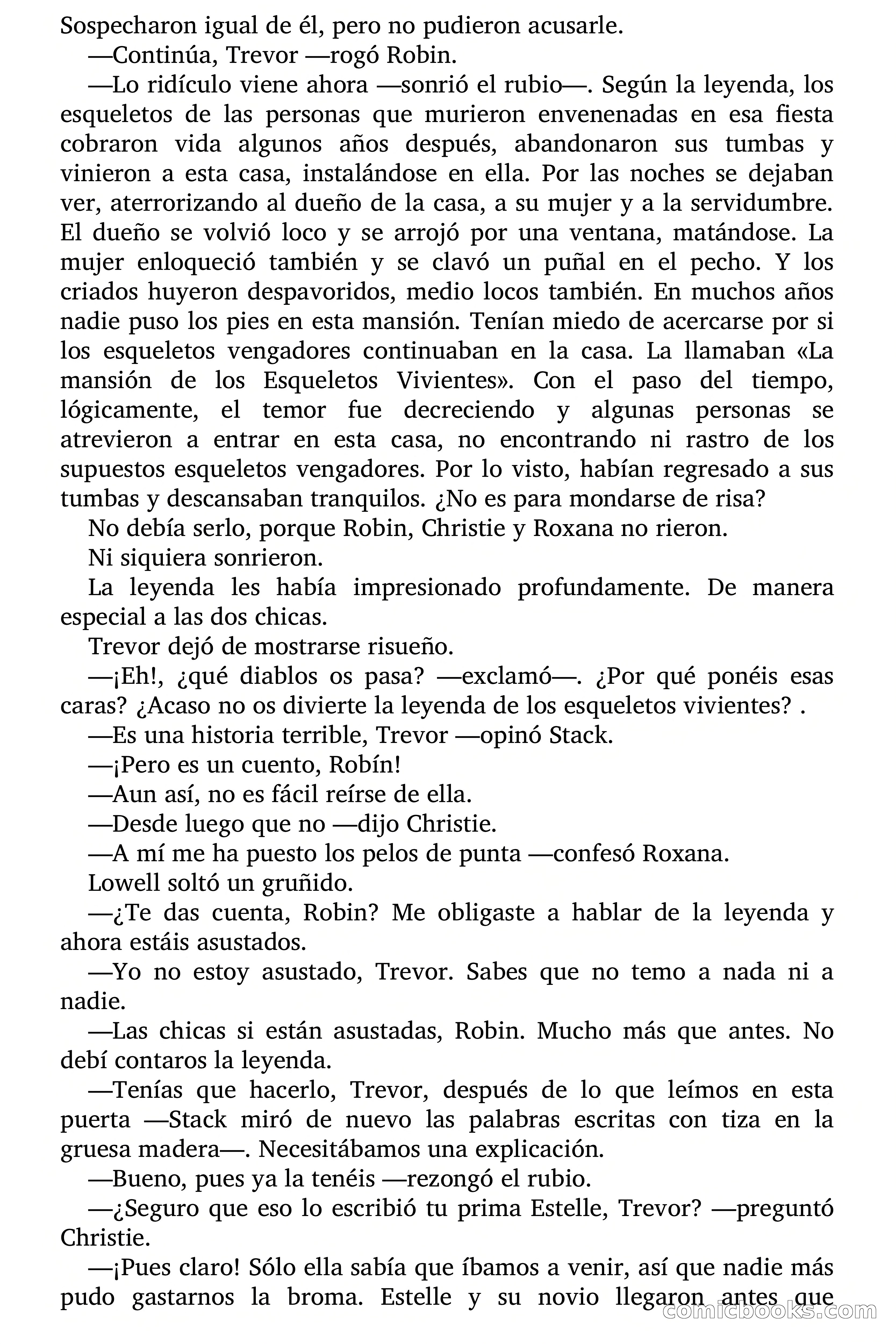 La mansión de los esqueletos vivientes — page 19 of 60