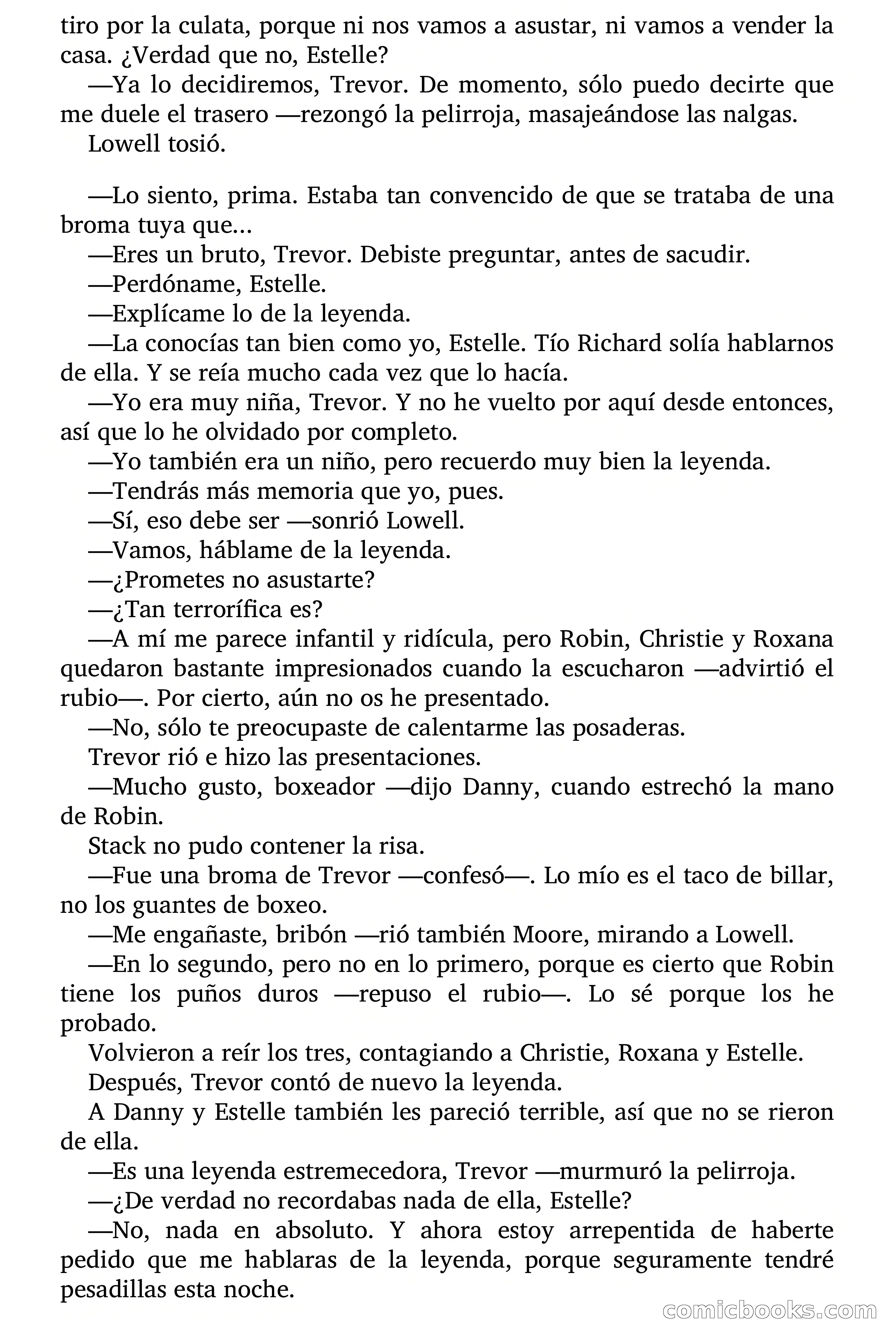 La mansión de los esqueletos vivientes — page 23 of 60