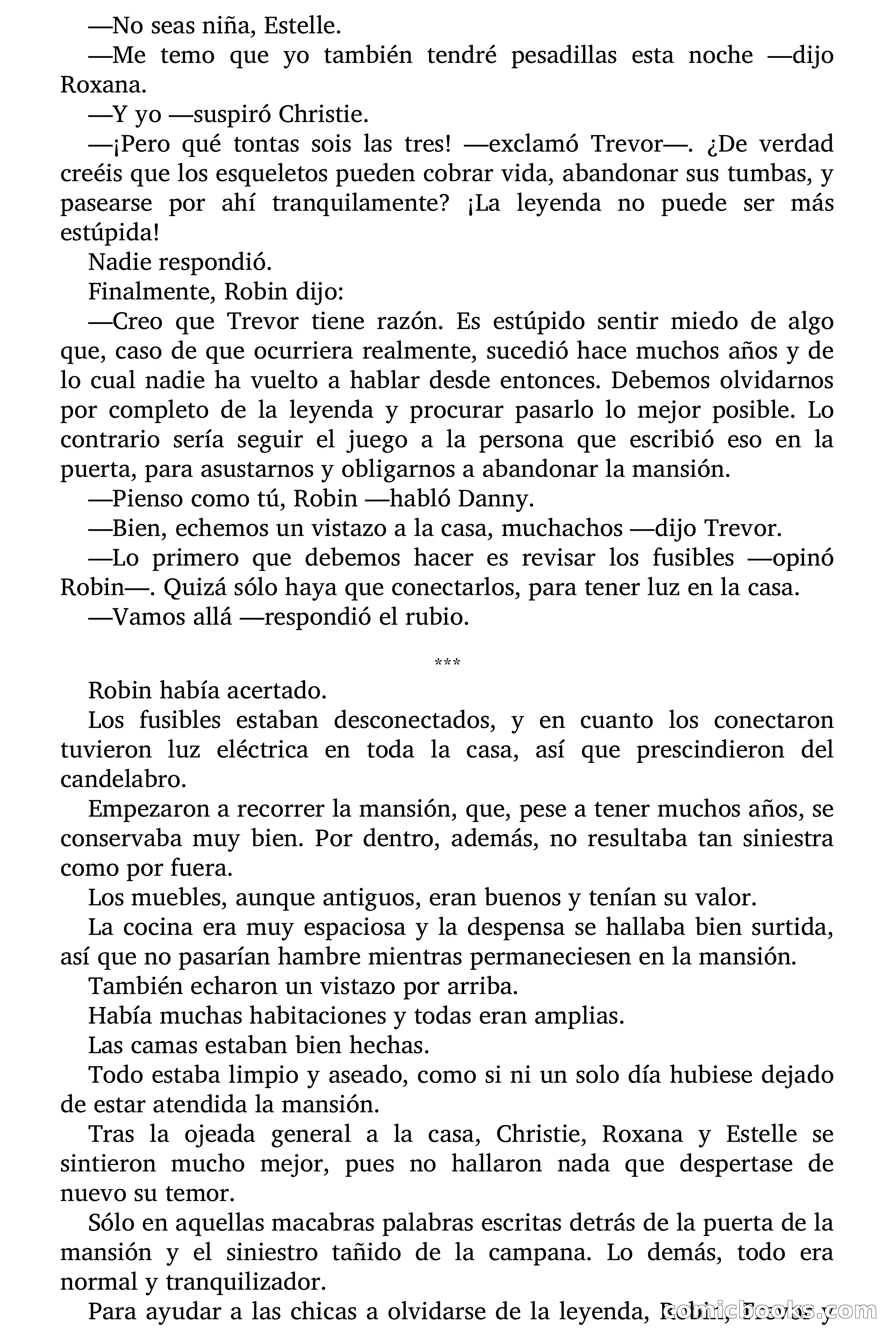 La mansión de los esqueletos vivientes — page 24 of 60