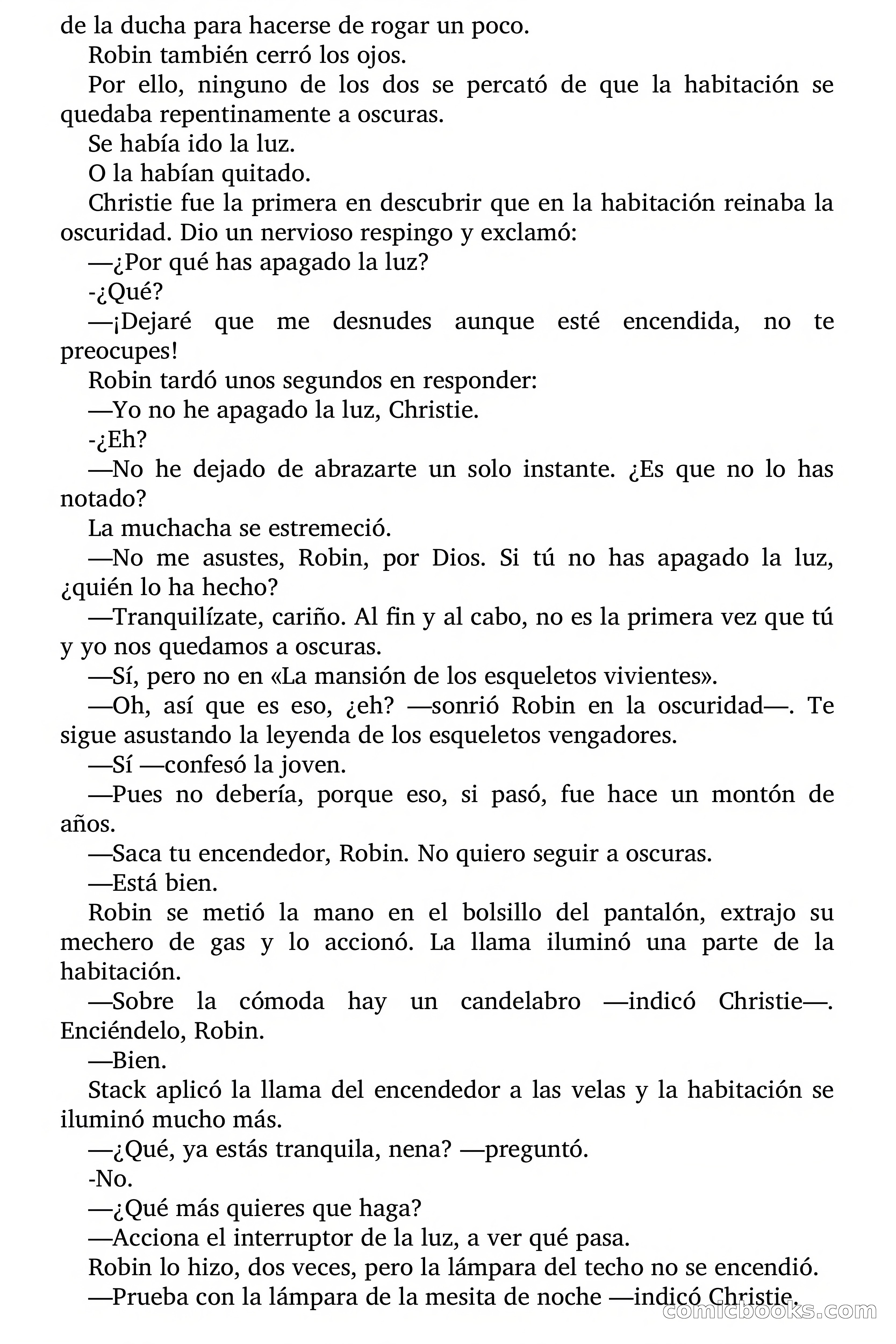 La mansión de los esqueletos vivientes — page 27 of 60