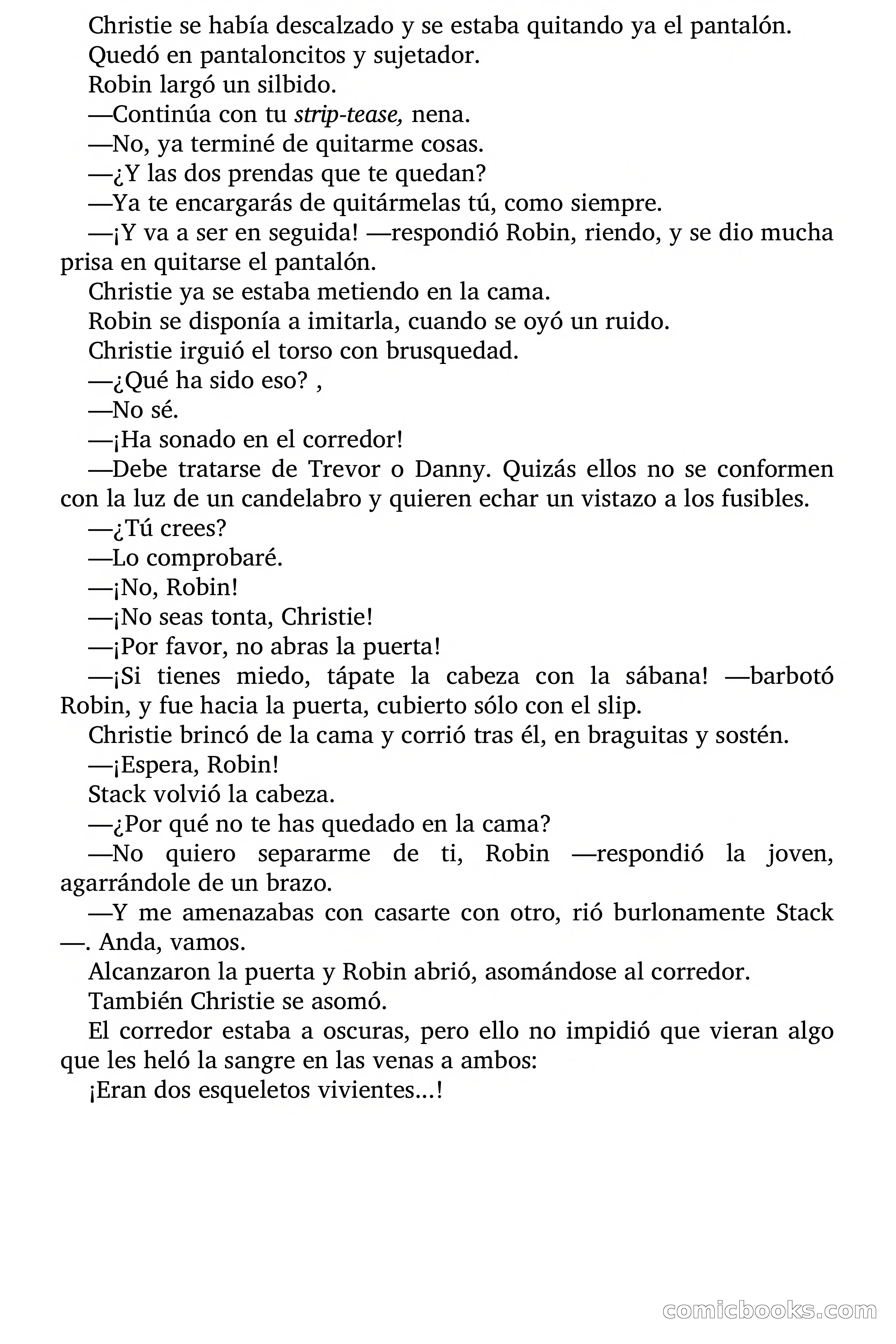 La mansión de los esqueletos vivientes — page 29 of 60