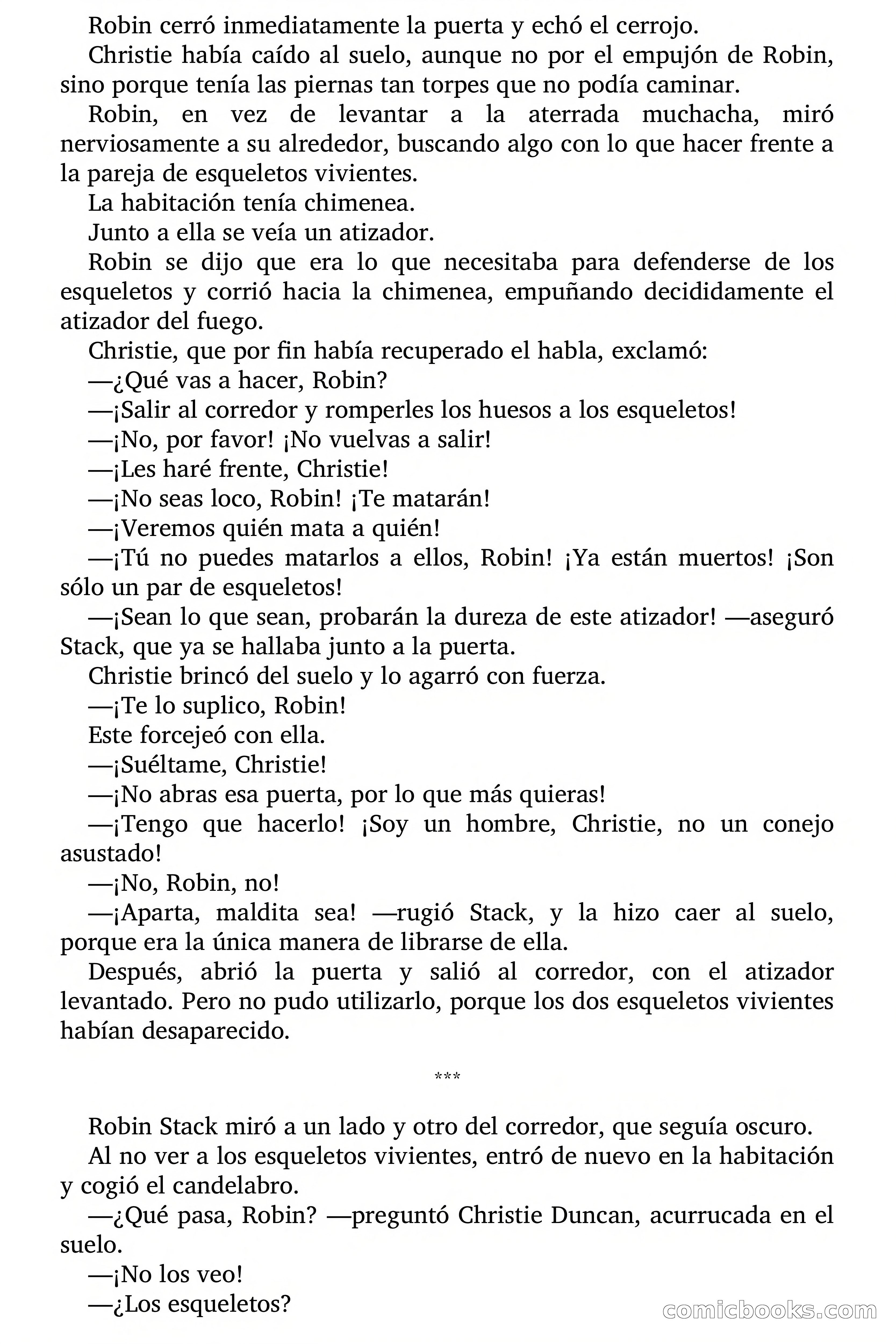 La mansión de los esqueletos vivientes — page 31 of 60