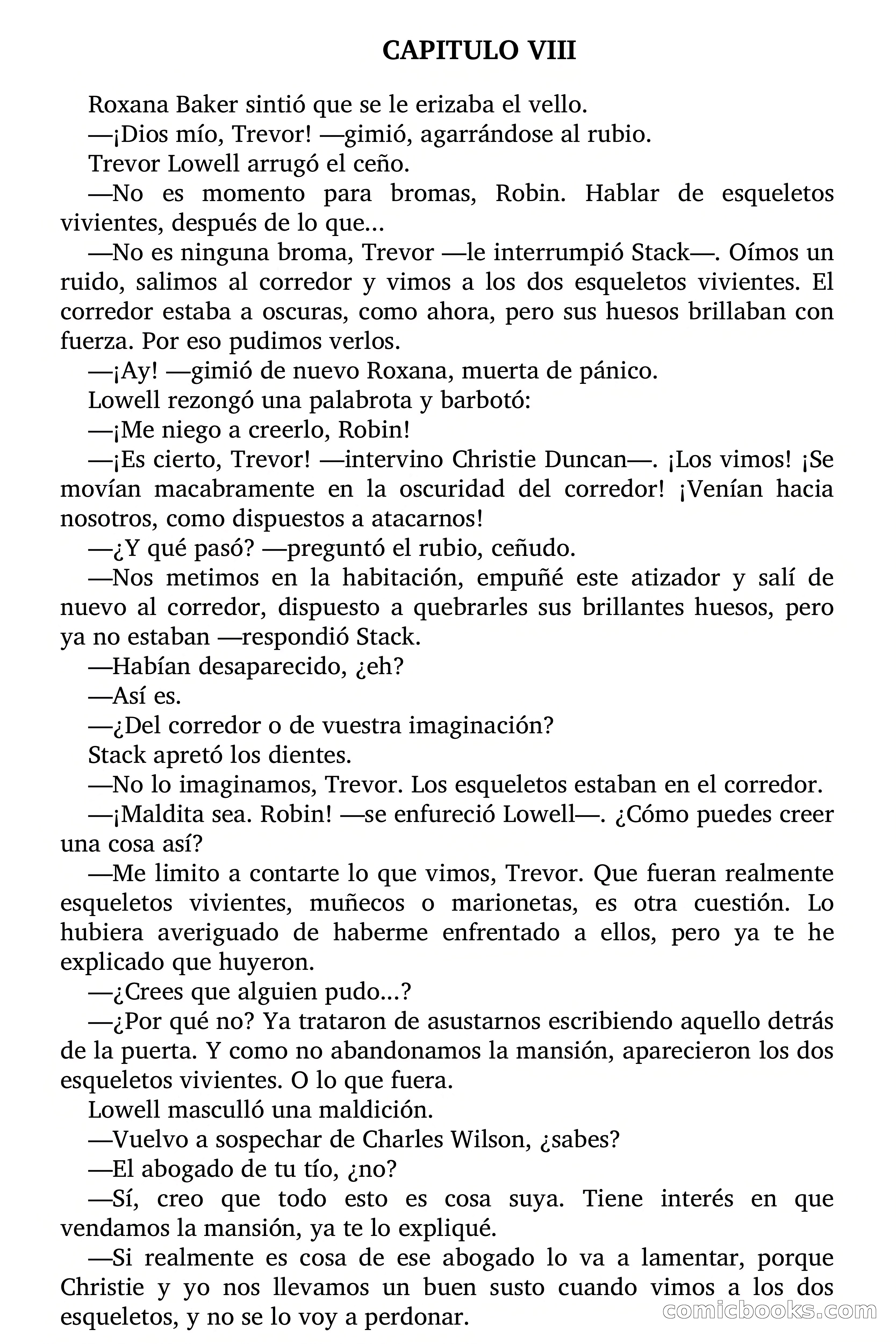 La mansión de los esqueletos vivientes — page 33 of 60