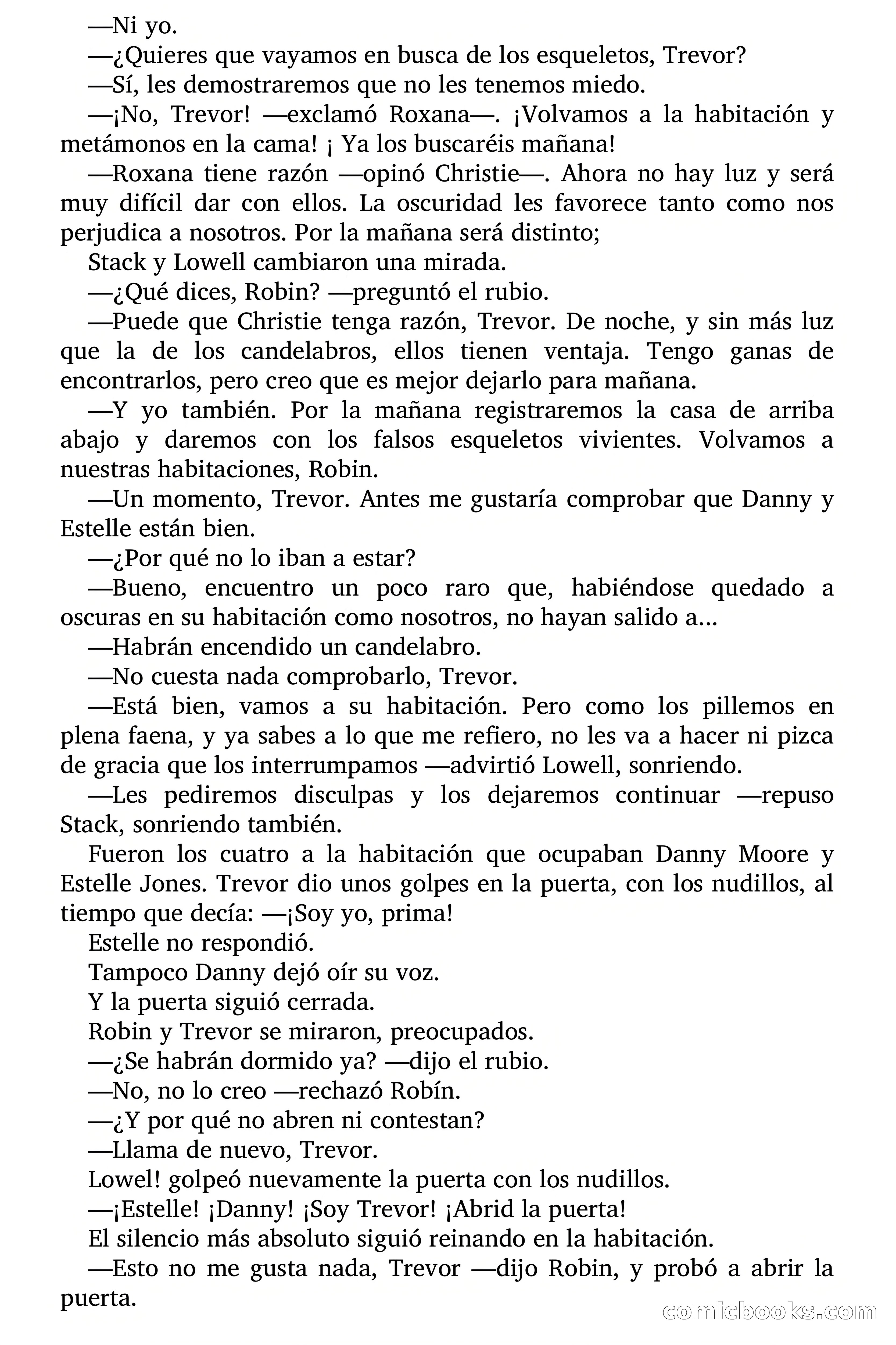 La mansión de los esqueletos vivientes — page 34 of 60