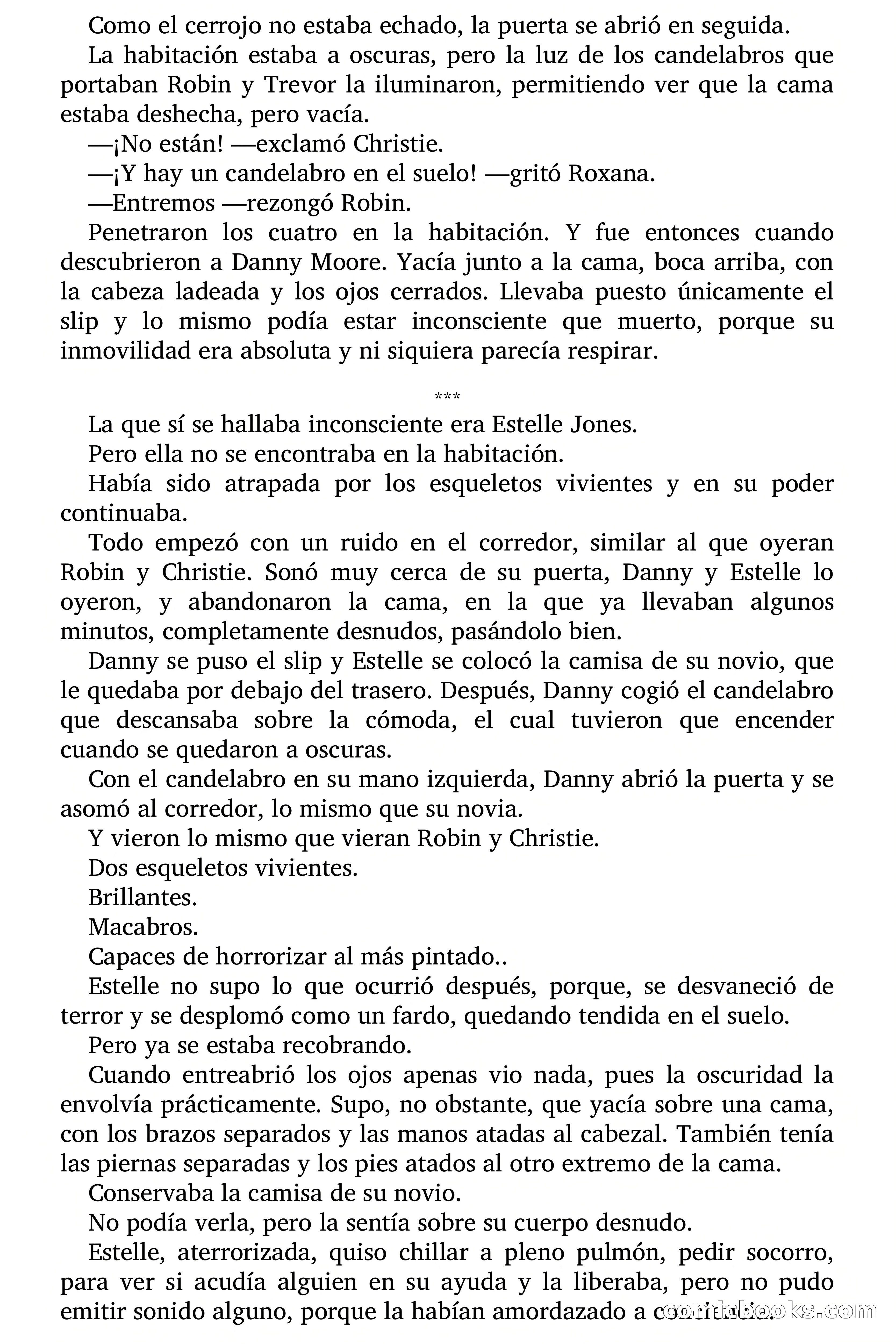 La mansión de los esqueletos vivientes — page 35 of 60