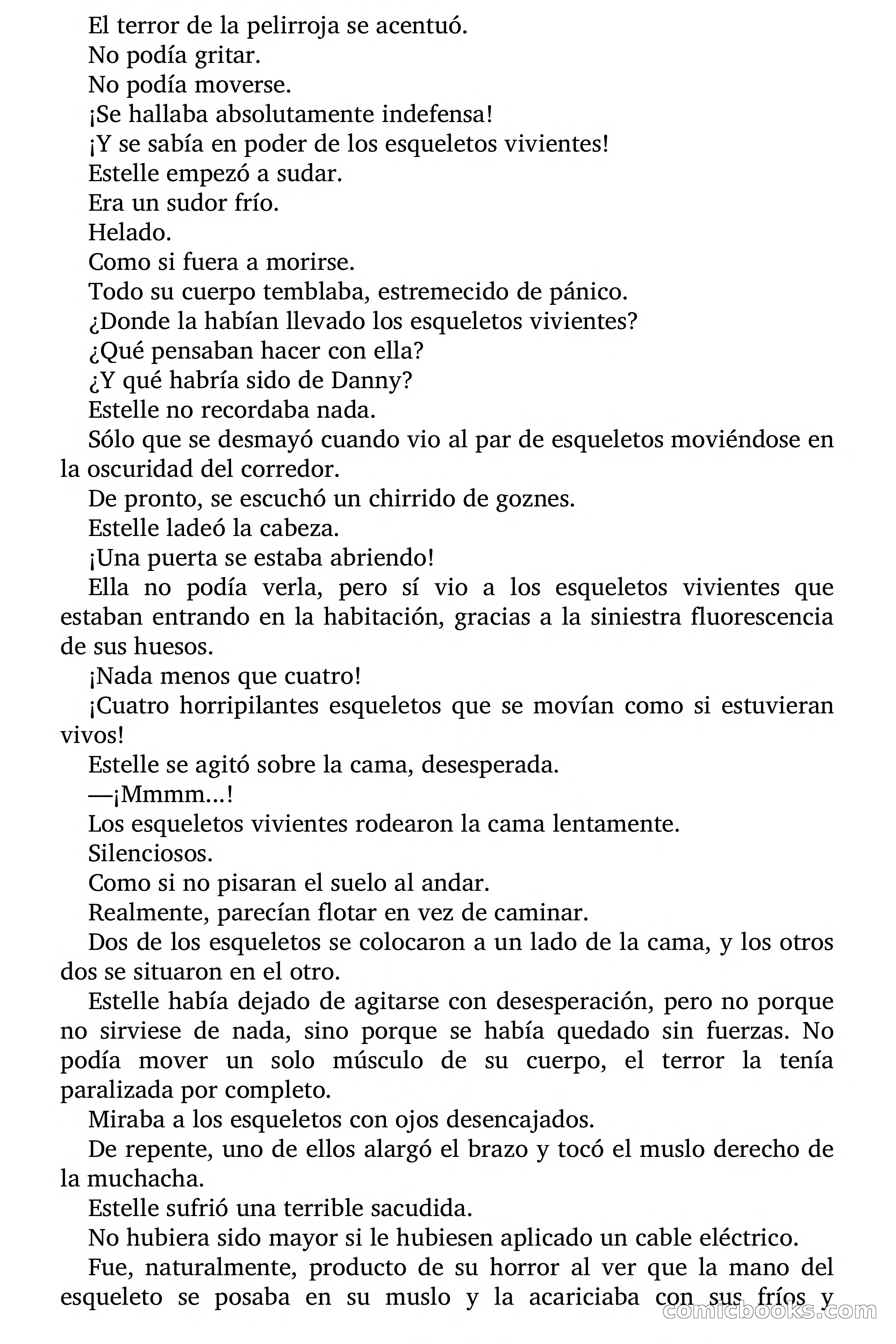 La mansión de los esqueletos vivientes — page 36 of 60