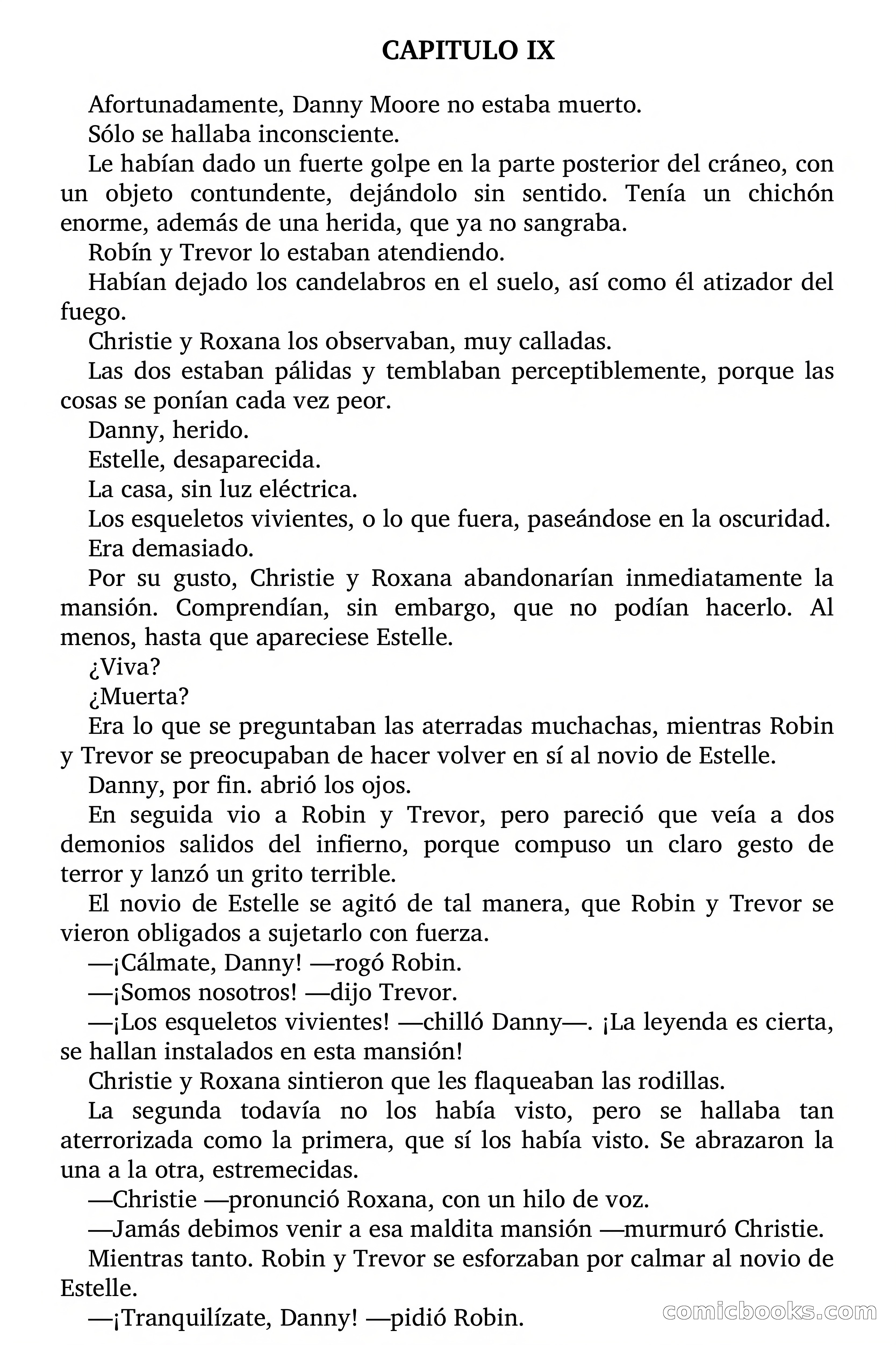 La mansión de los esqueletos vivientes — page 38 of 60