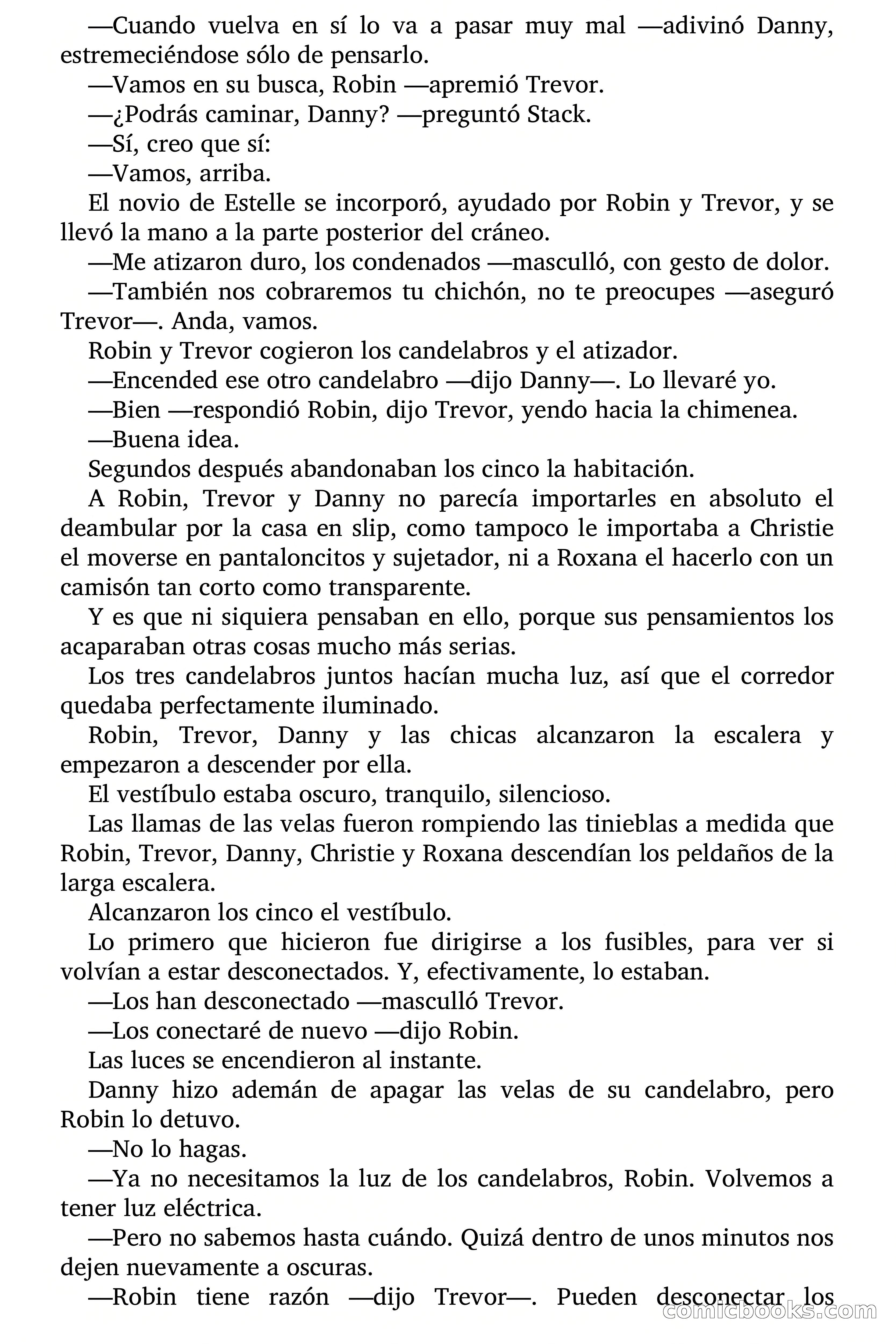 La mansión de los esqueletos vivientes — page 40 of 60