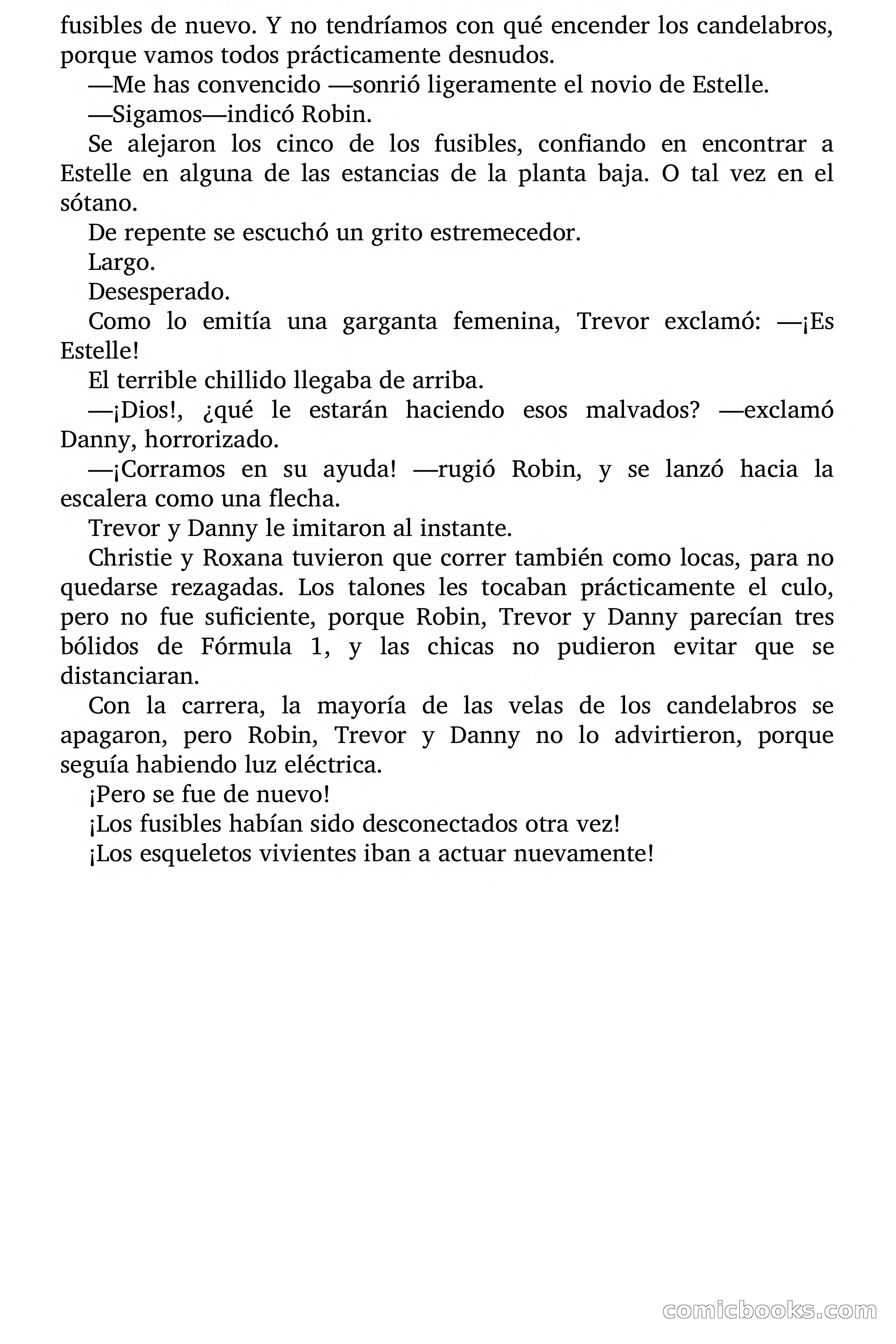 La mansión de los esqueletos vivientes — page 41 of 60