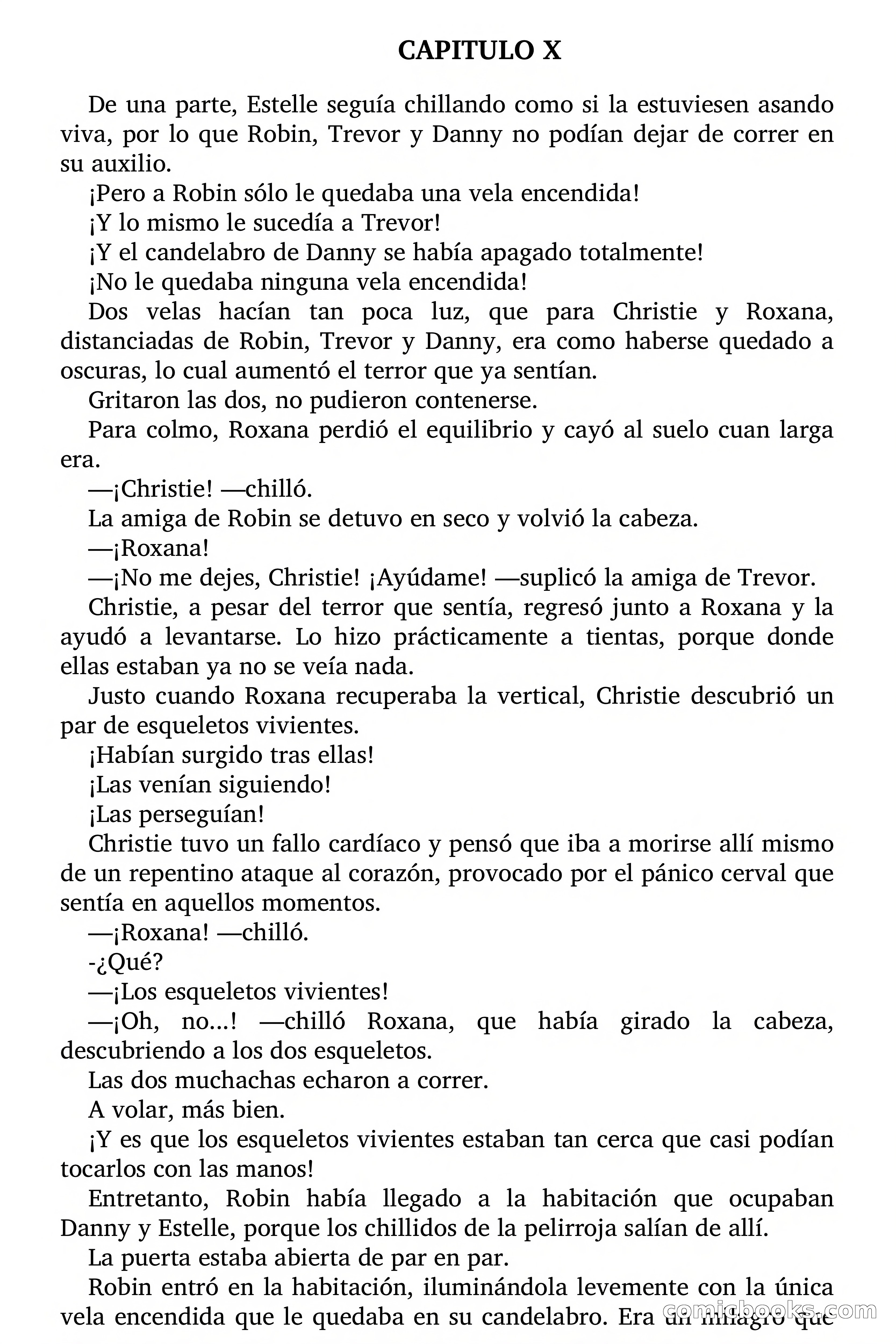 La mansión de los esqueletos vivientes — page 42 of 60