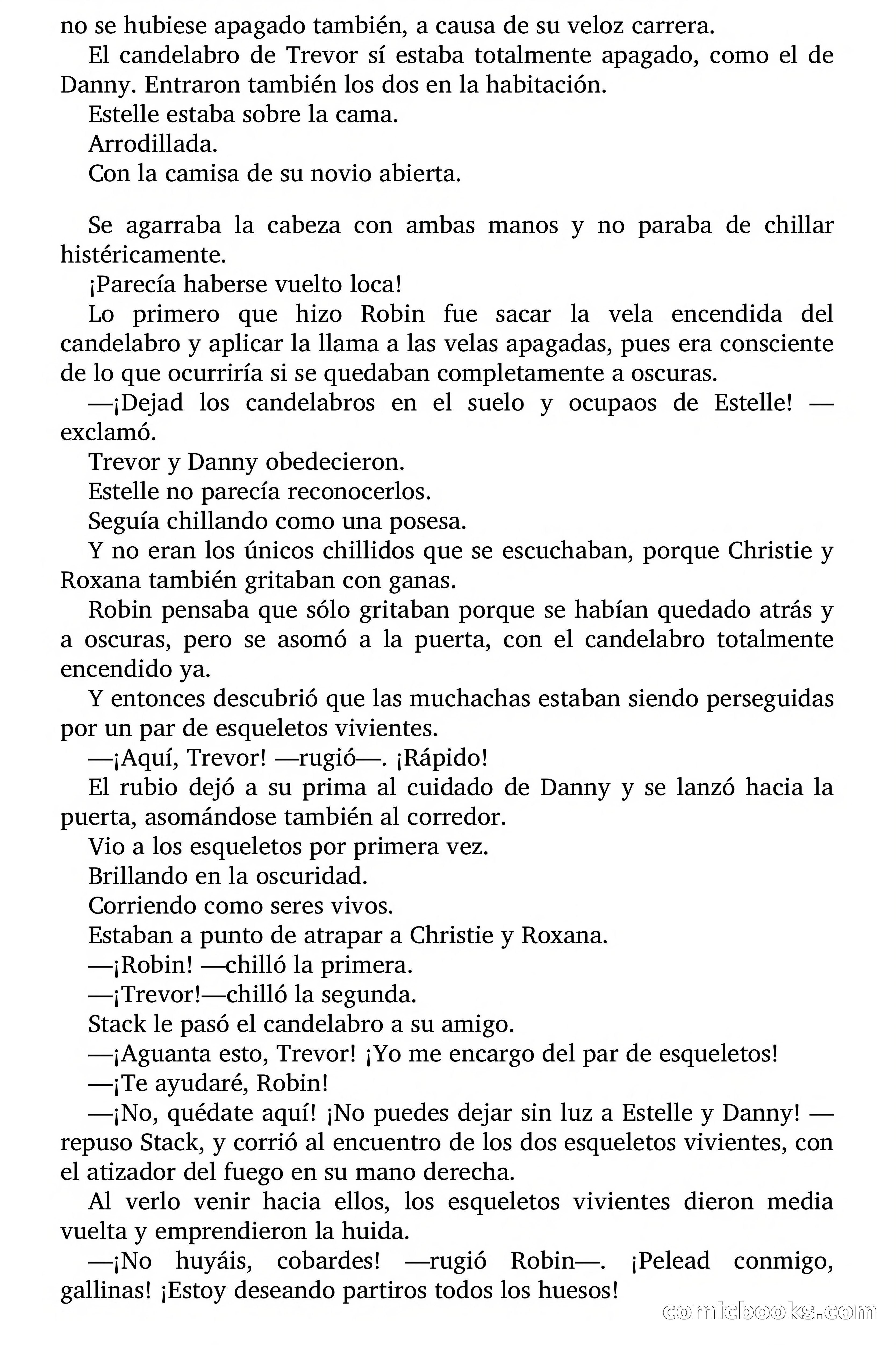 La mansión de los esqueletos vivientes — page 43 of 60