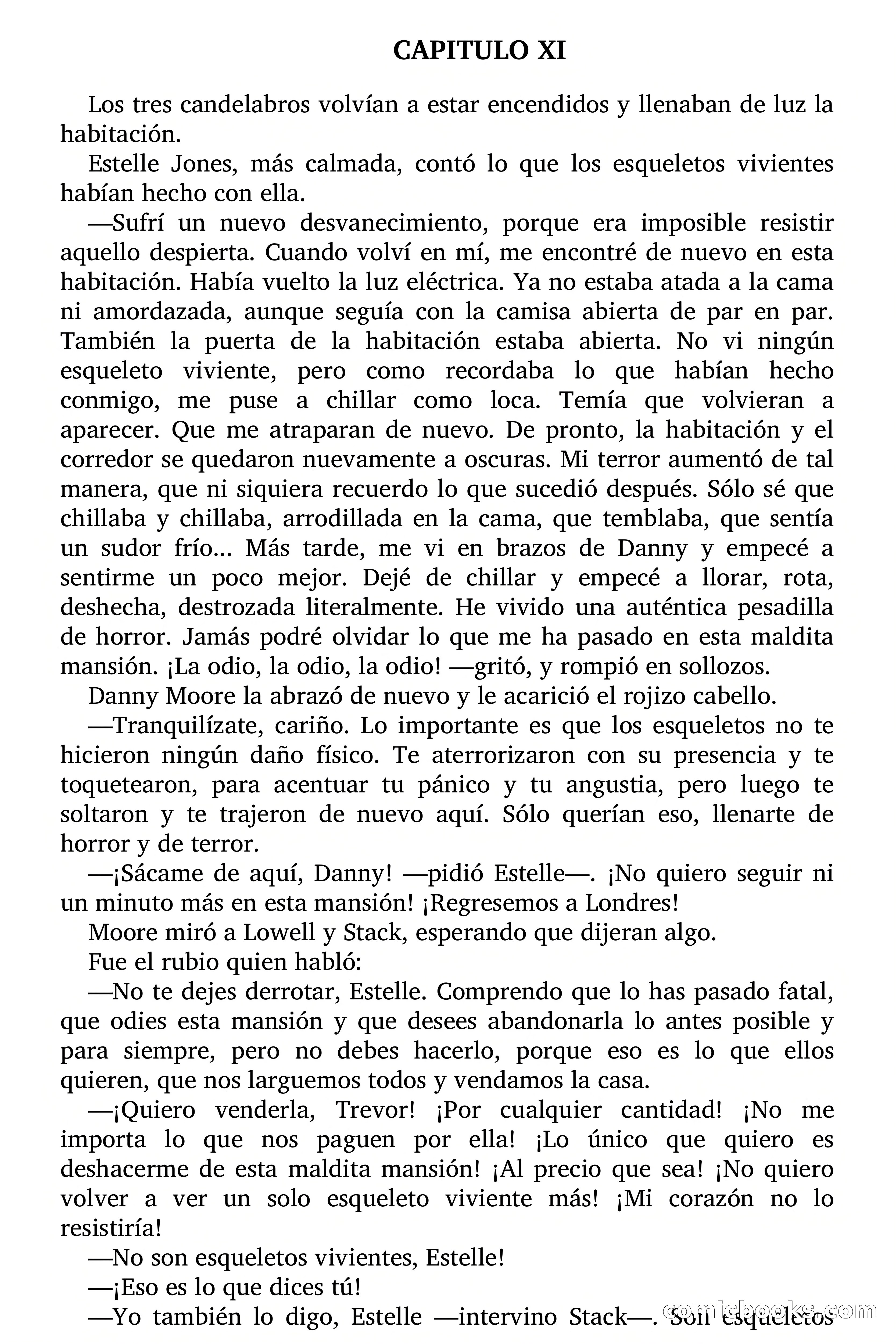 La mansión de los esqueletos vivientes — page 46 of 60