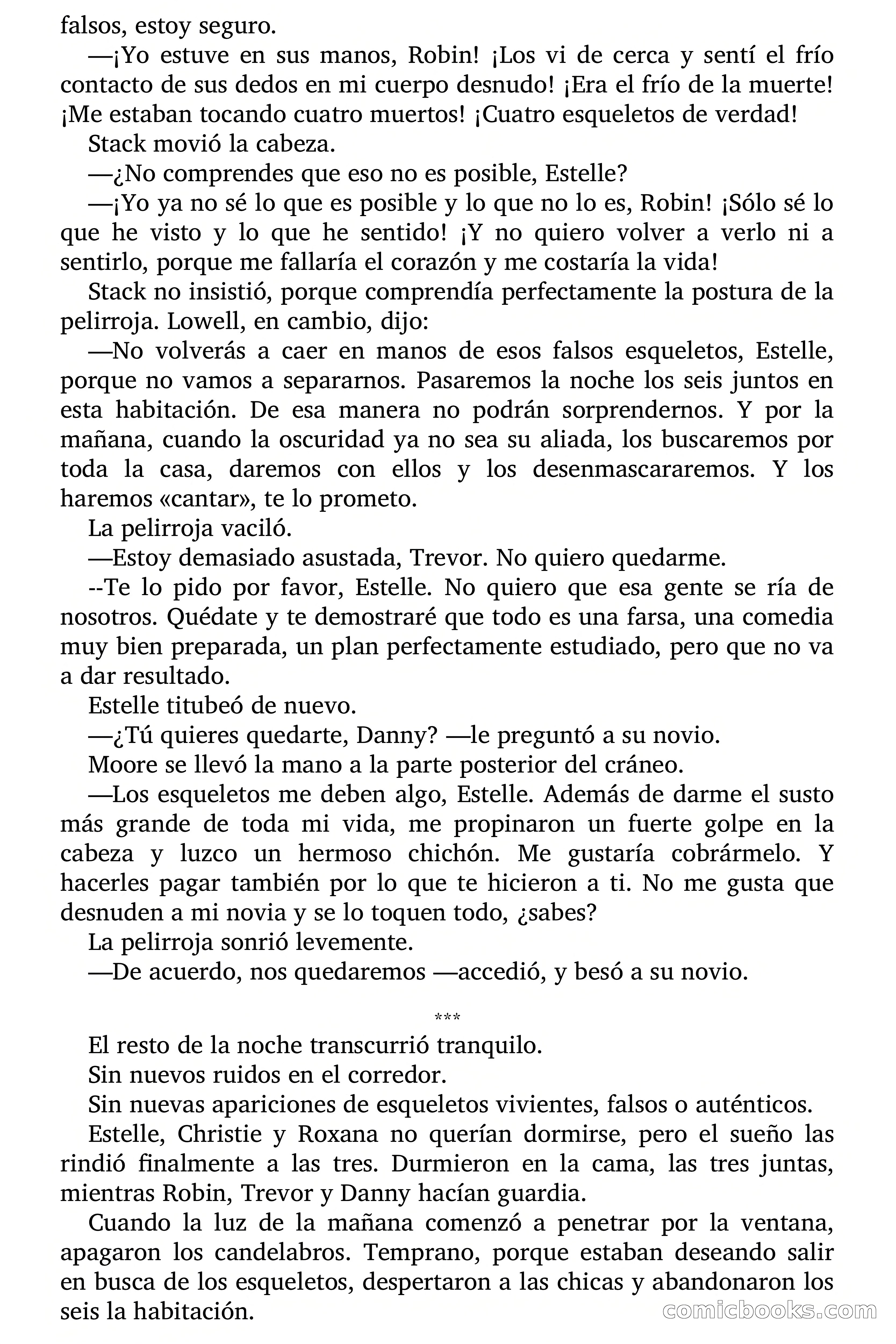 La mansión de los esqueletos vivientes — page 47 of 60