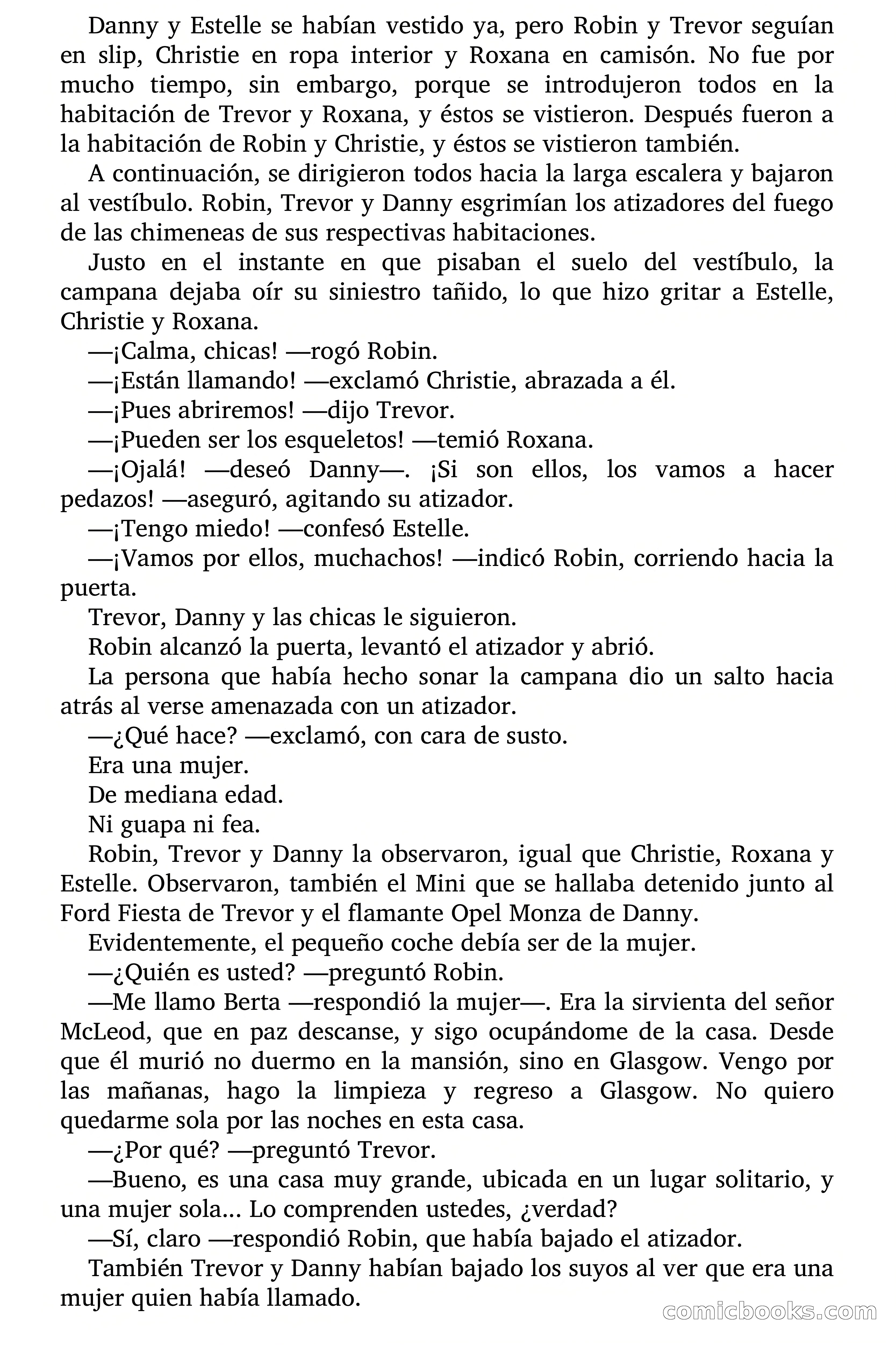 La mansión de los esqueletos vivientes — page 48 of 60