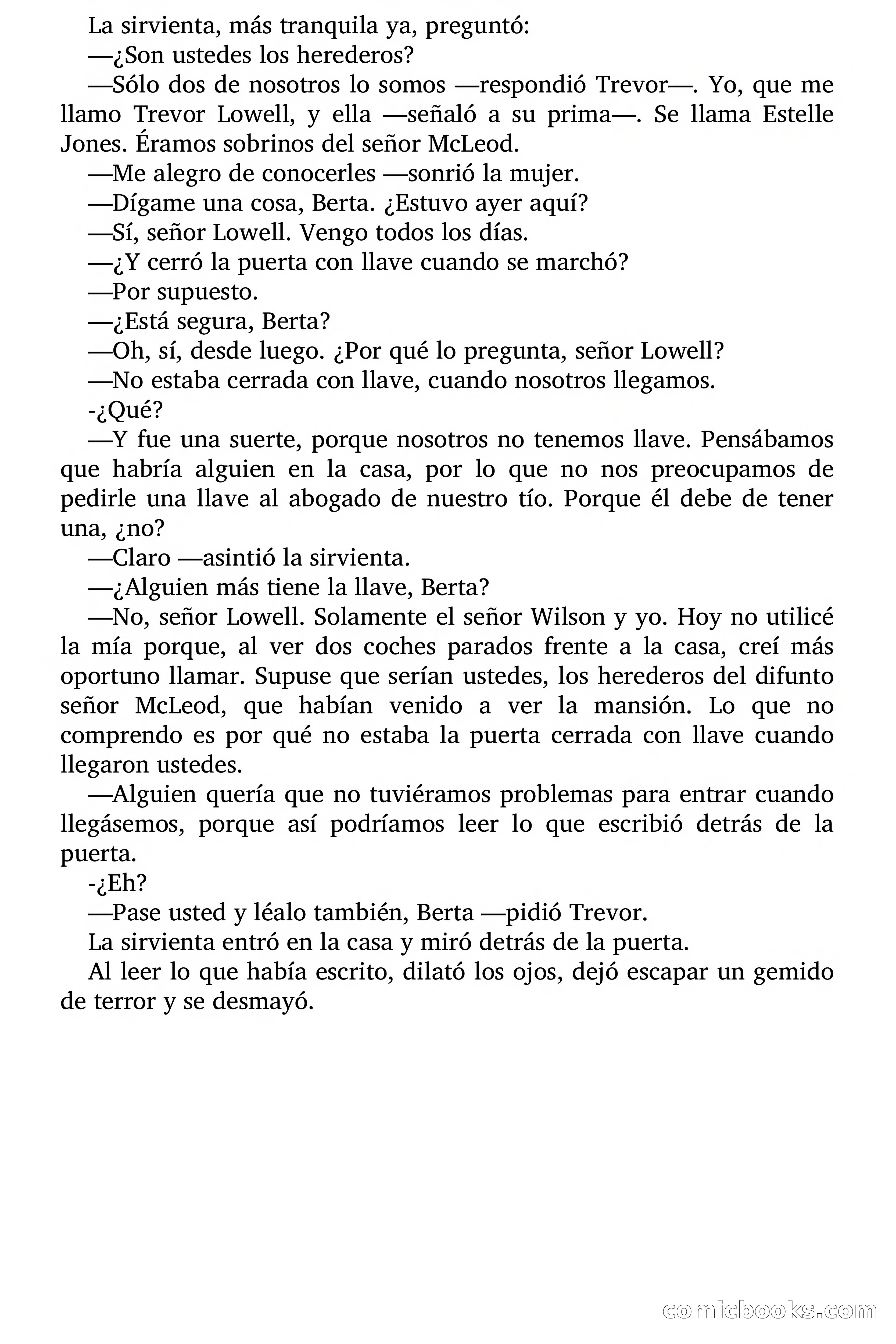 La mansión de los esqueletos vivientes — page 49 of 60