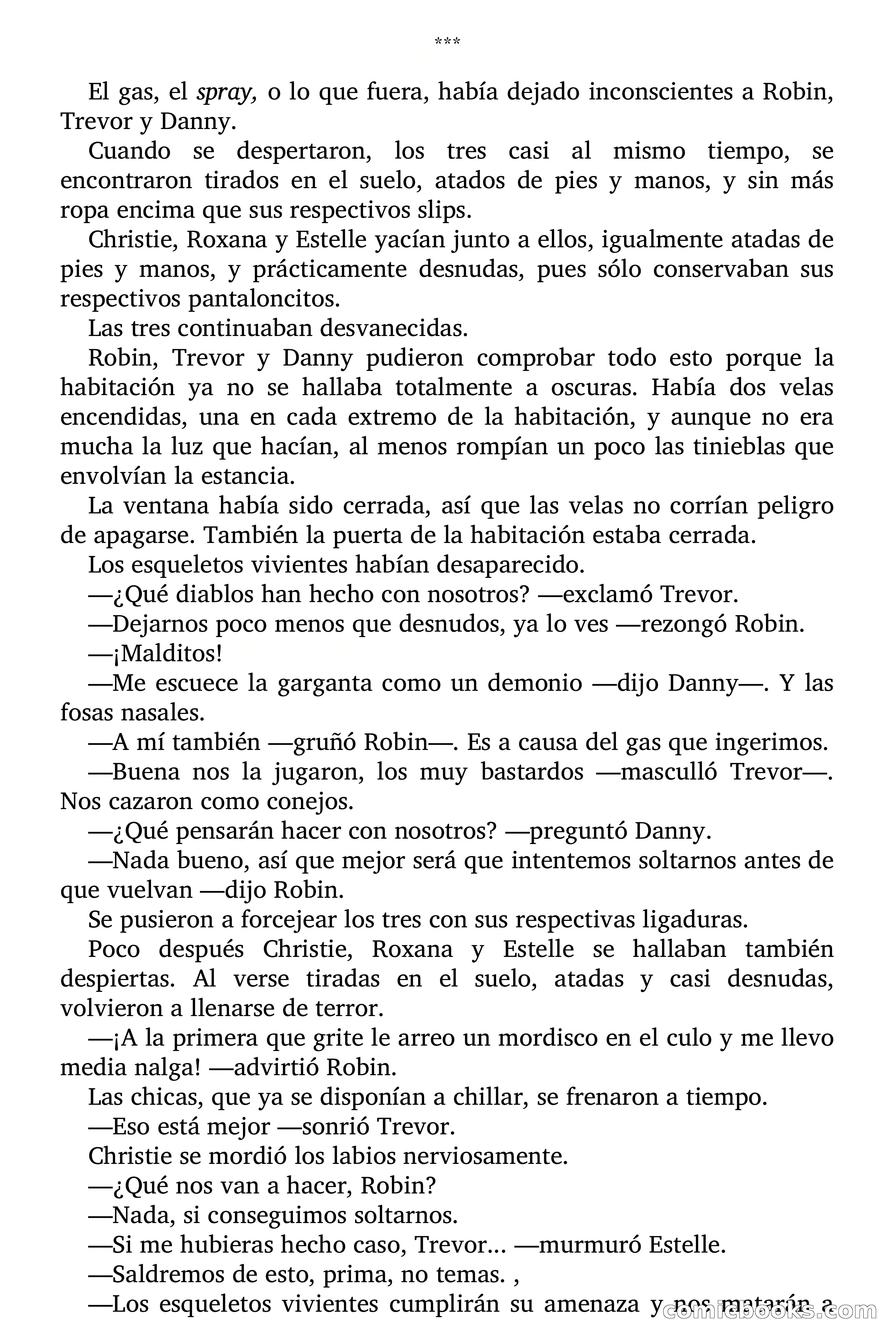 La mansión de los esqueletos vivientes — page 55 of 60