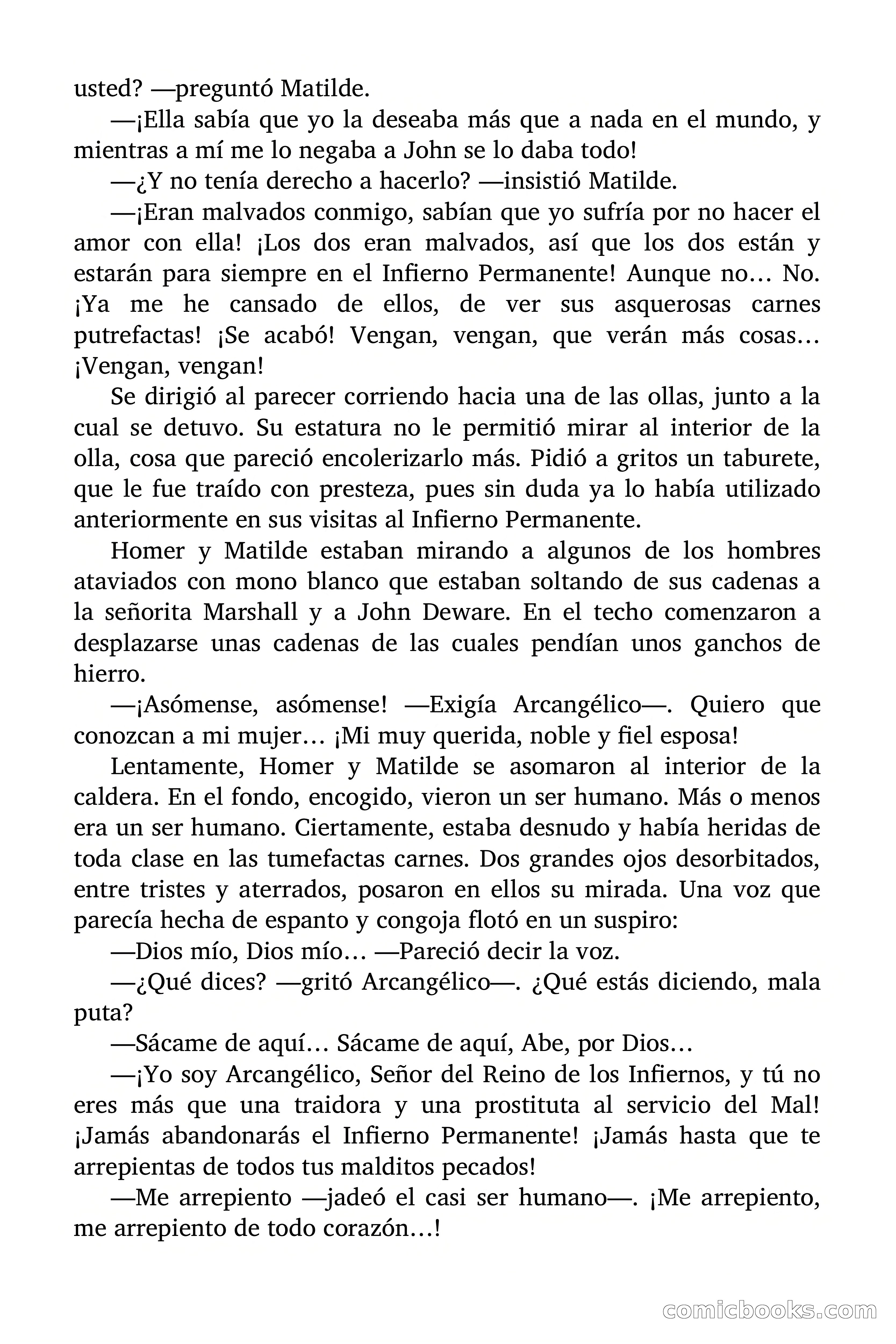 Selección Terror: El reino de los infiernos — page 40 of 81