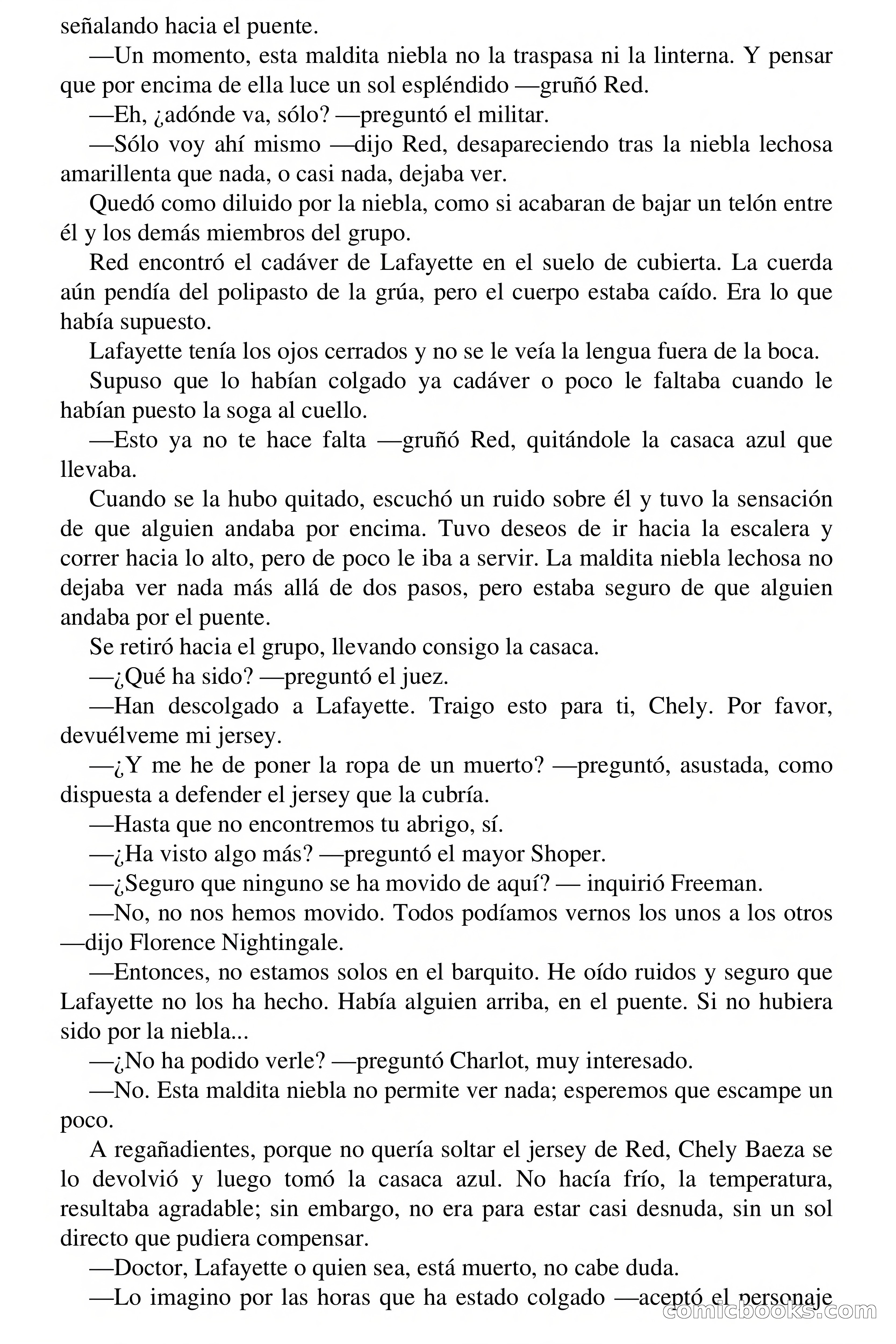 Selección Terror: Broma de Carnaval — page 36 of 71