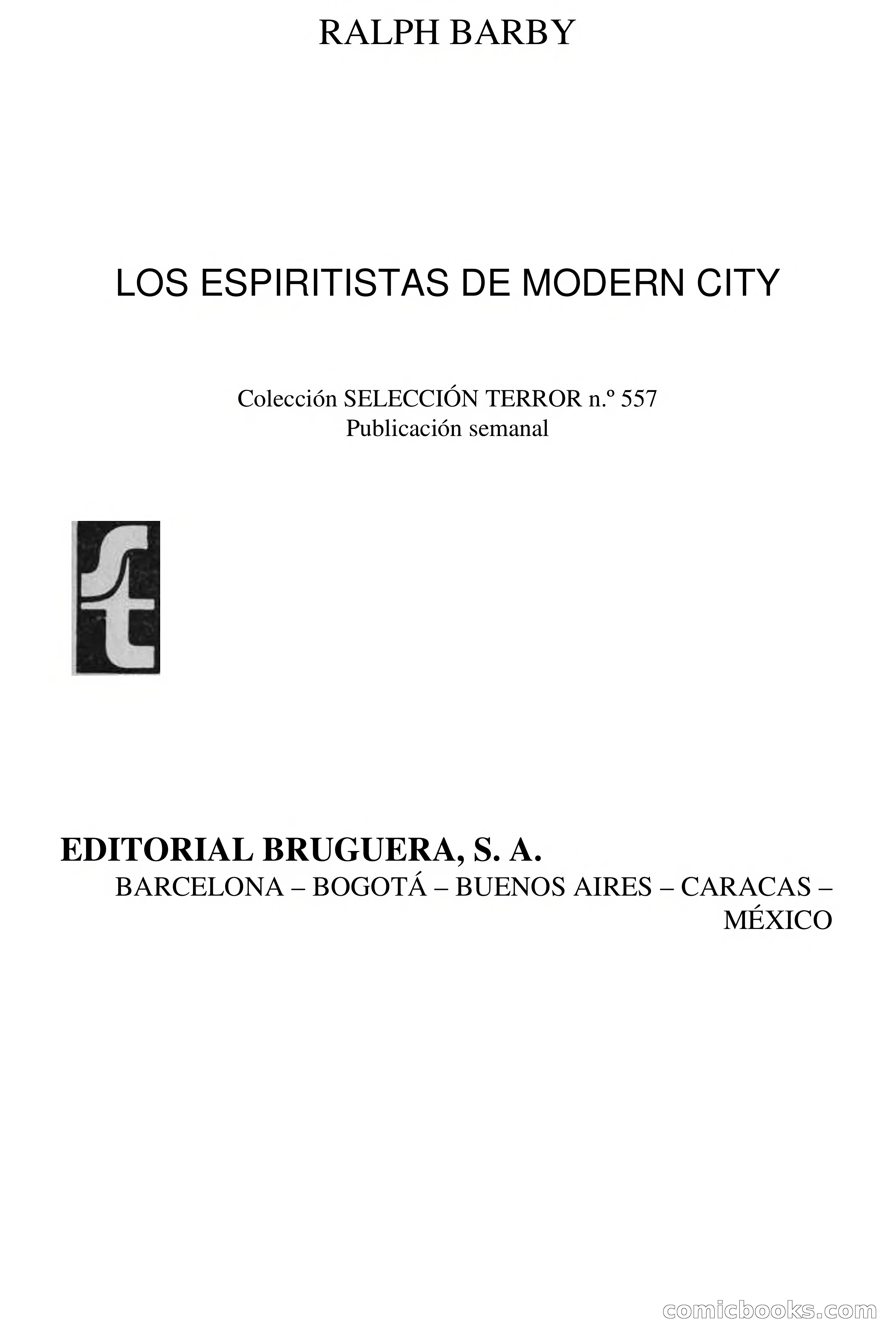 Selección Terror: Las Espiritistas de Modern City — page 4 of 66