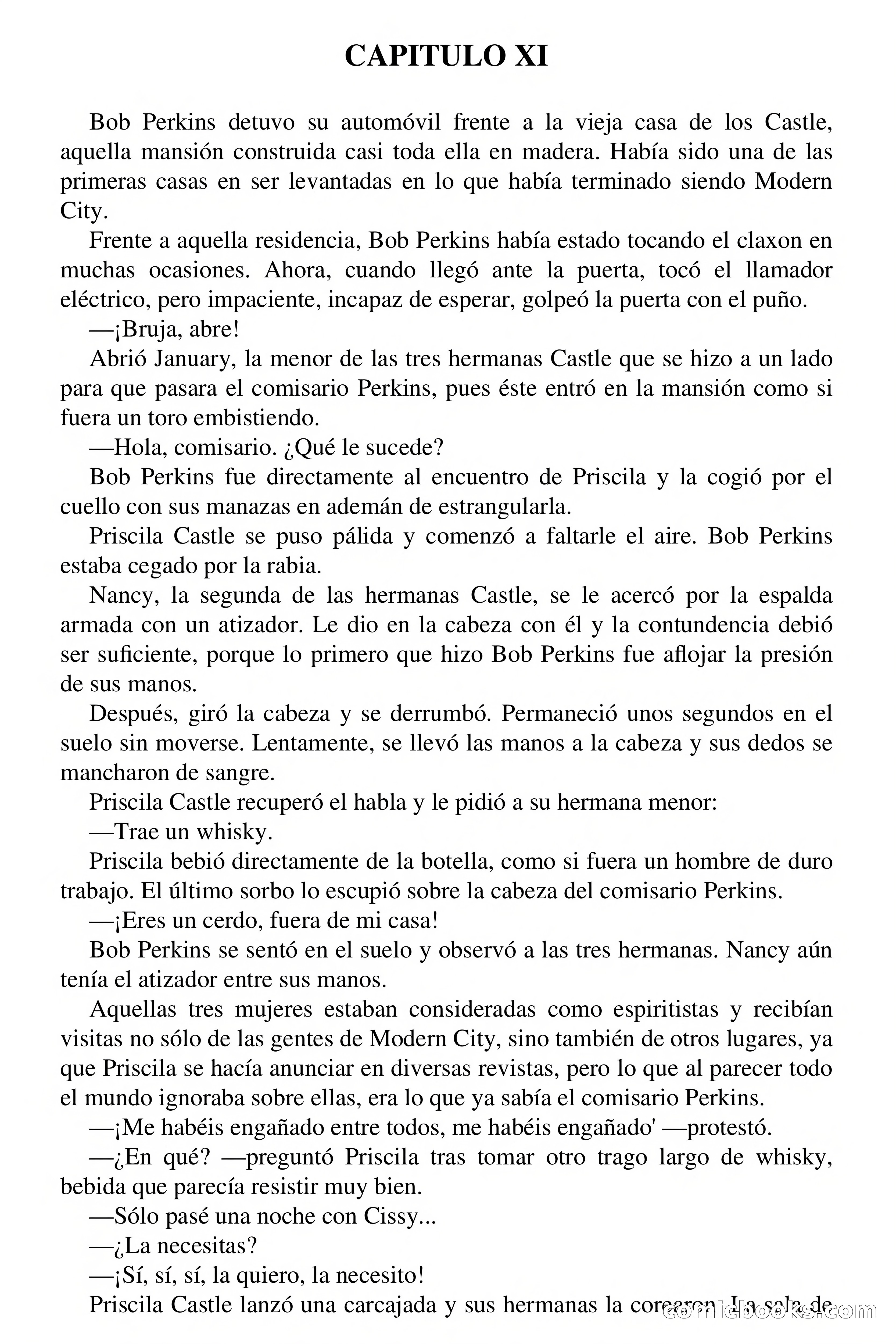 Selección Terror: Las Espiritistas de Modern City — page 62 of 66