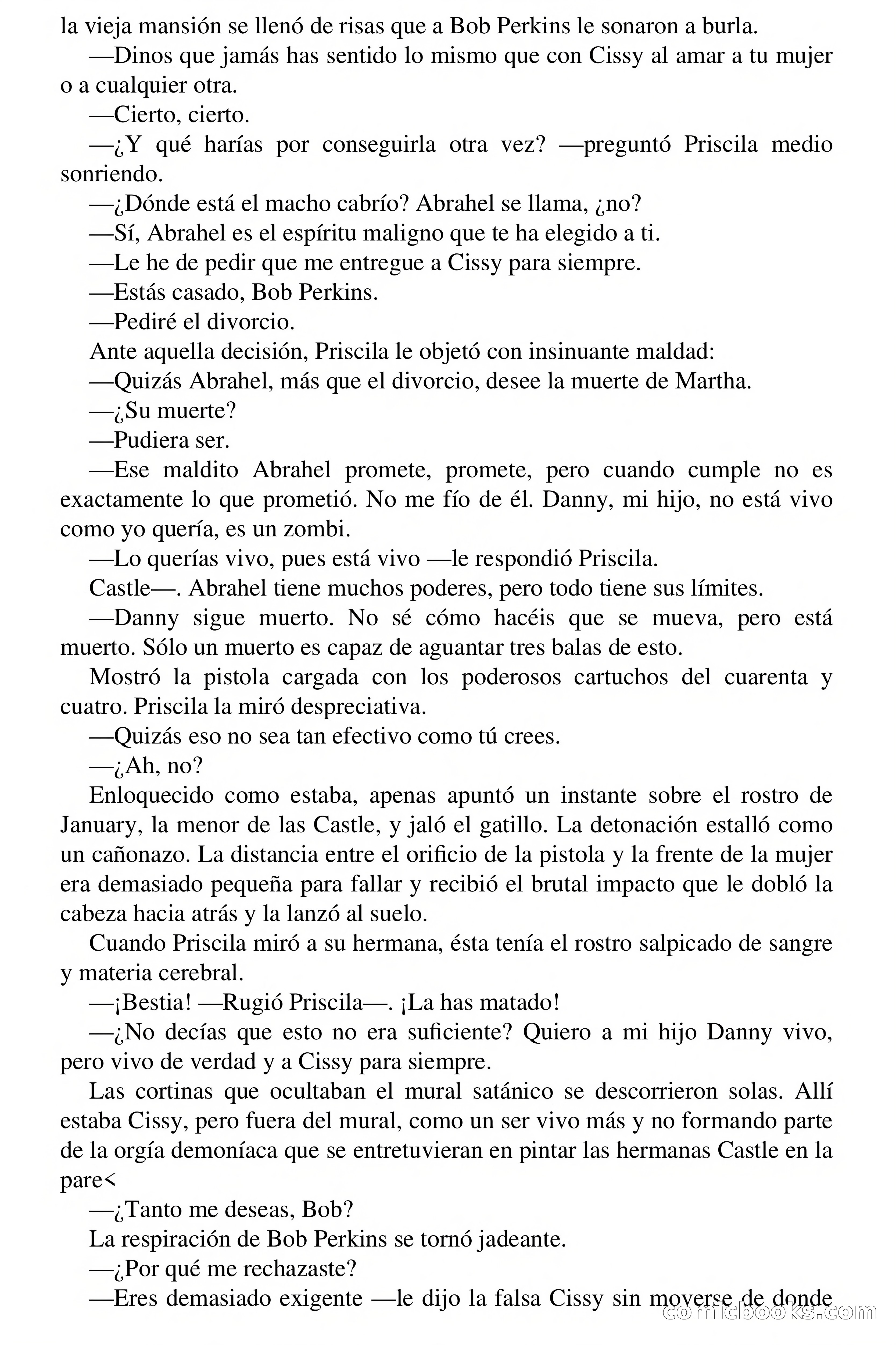 Selección Terror: Las Espiritistas de Modern City — page 63 of 66