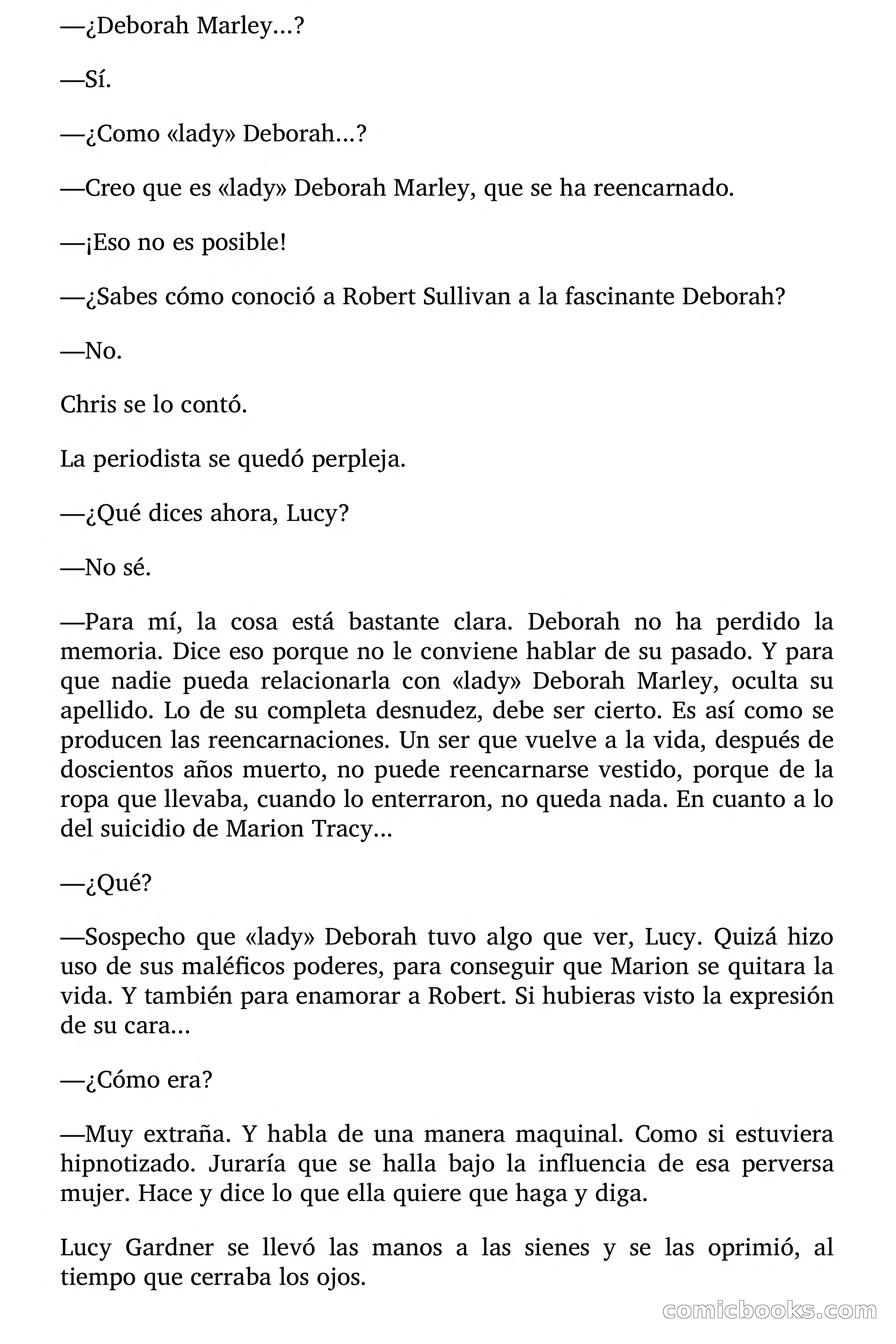 La reencarnación de Lady Deborah — page 40 of 87