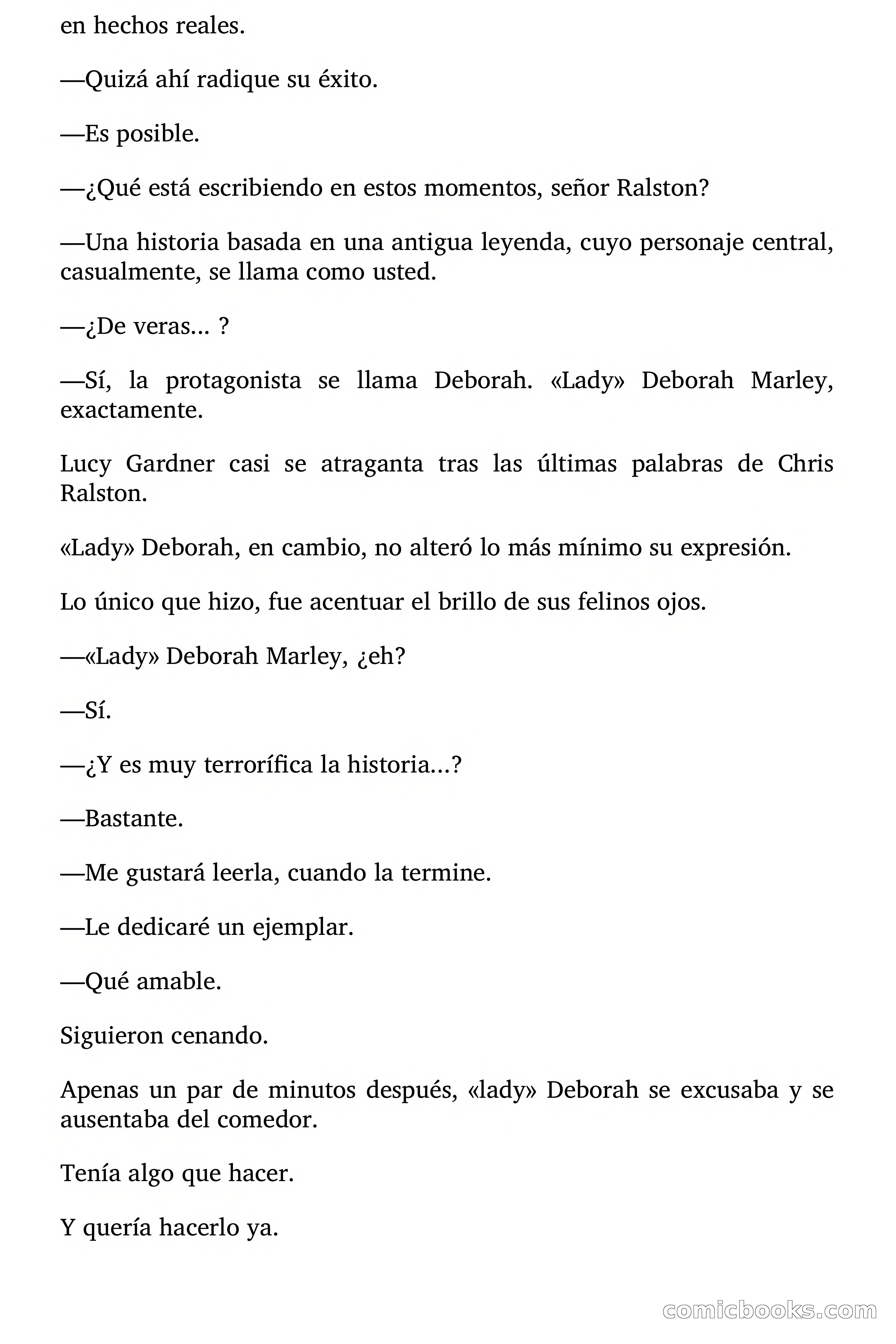 La reencarnación de Lady Deborah — page 56 of 87