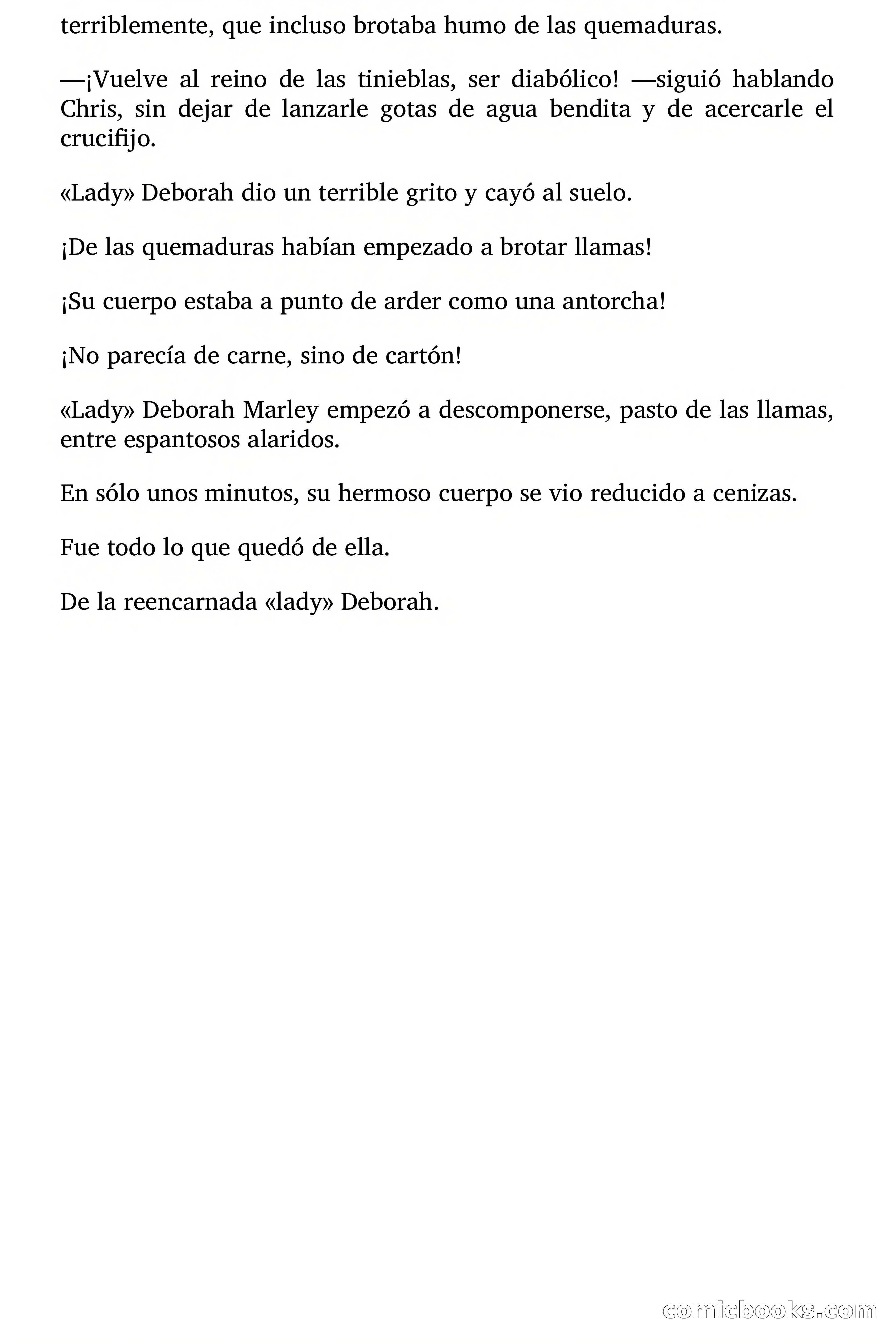 La reencarnación de Lady Deborah — page 85 of 87