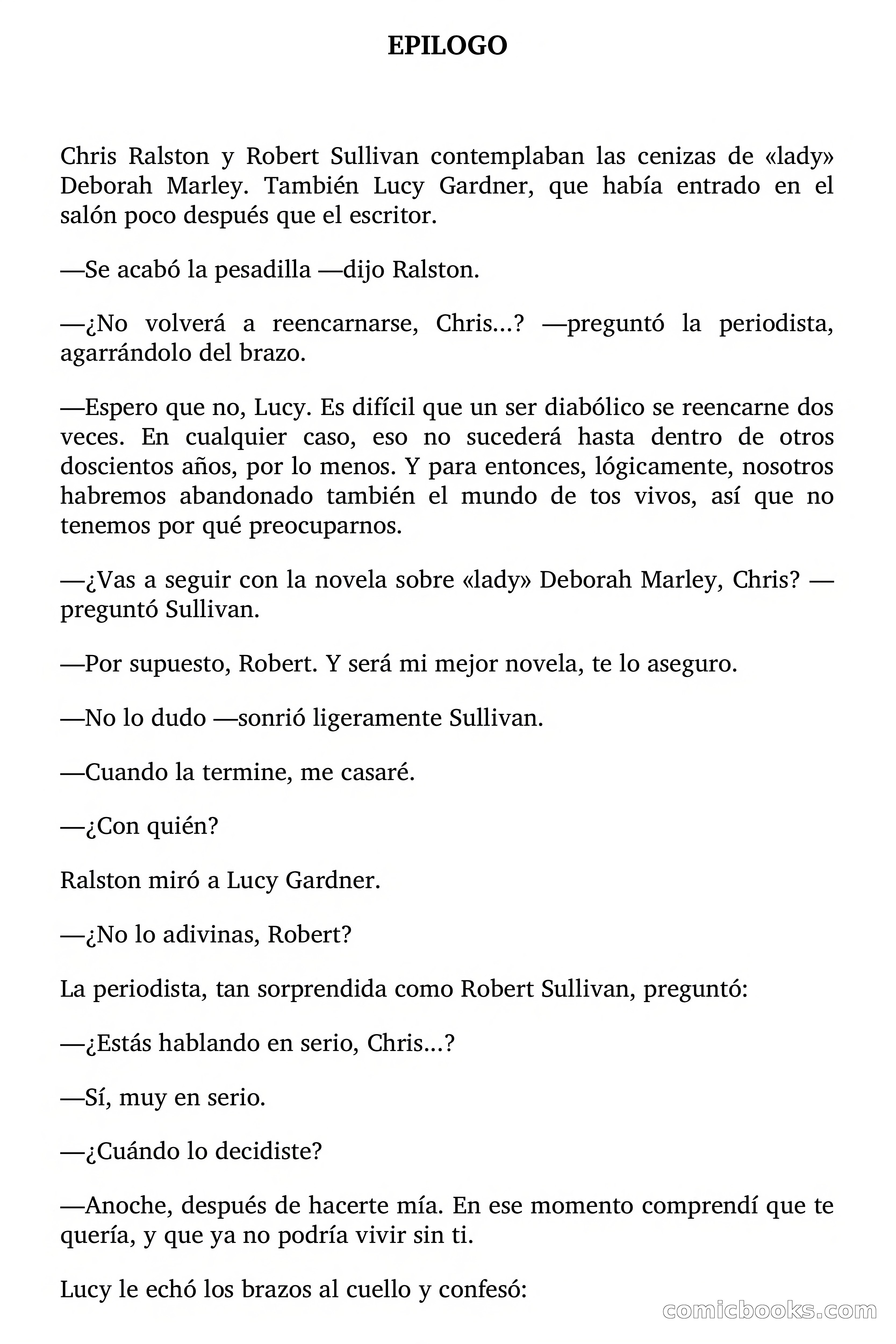 La reencarnación de Lady Deborah — page 86 of 87