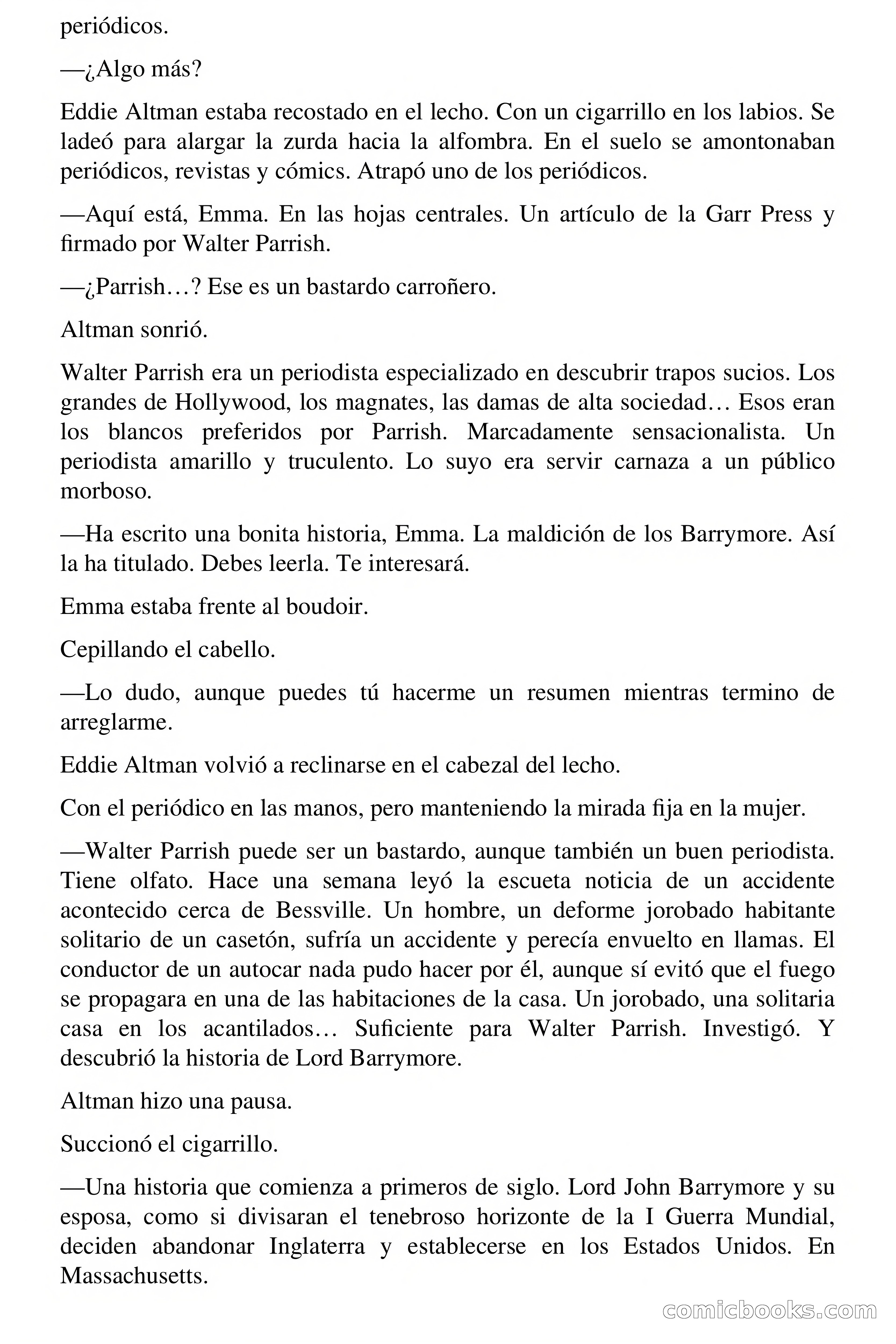 La maldición de los Barrymore — page 33 of 76