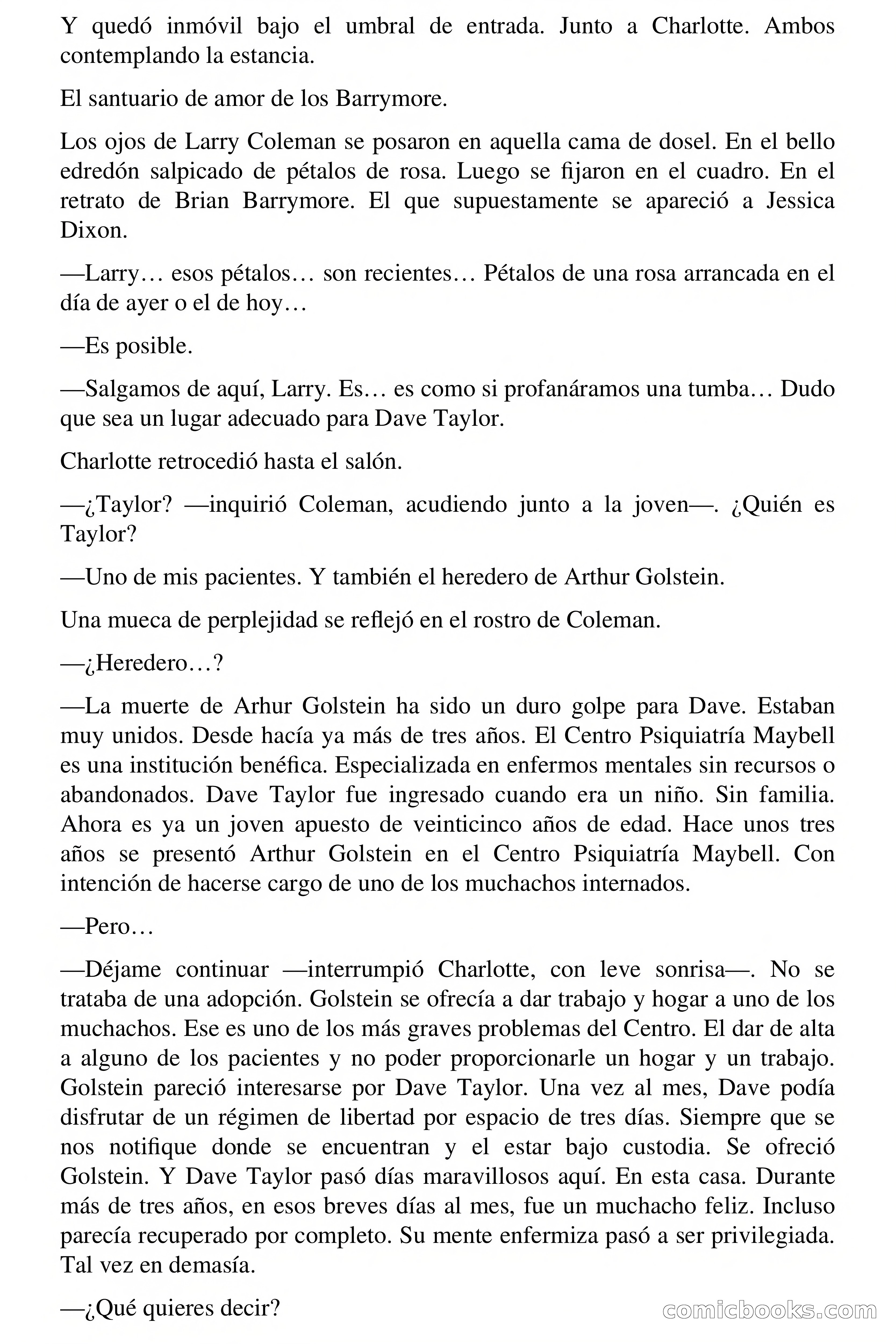 La maldición de los Barrymore — page 70 of 76