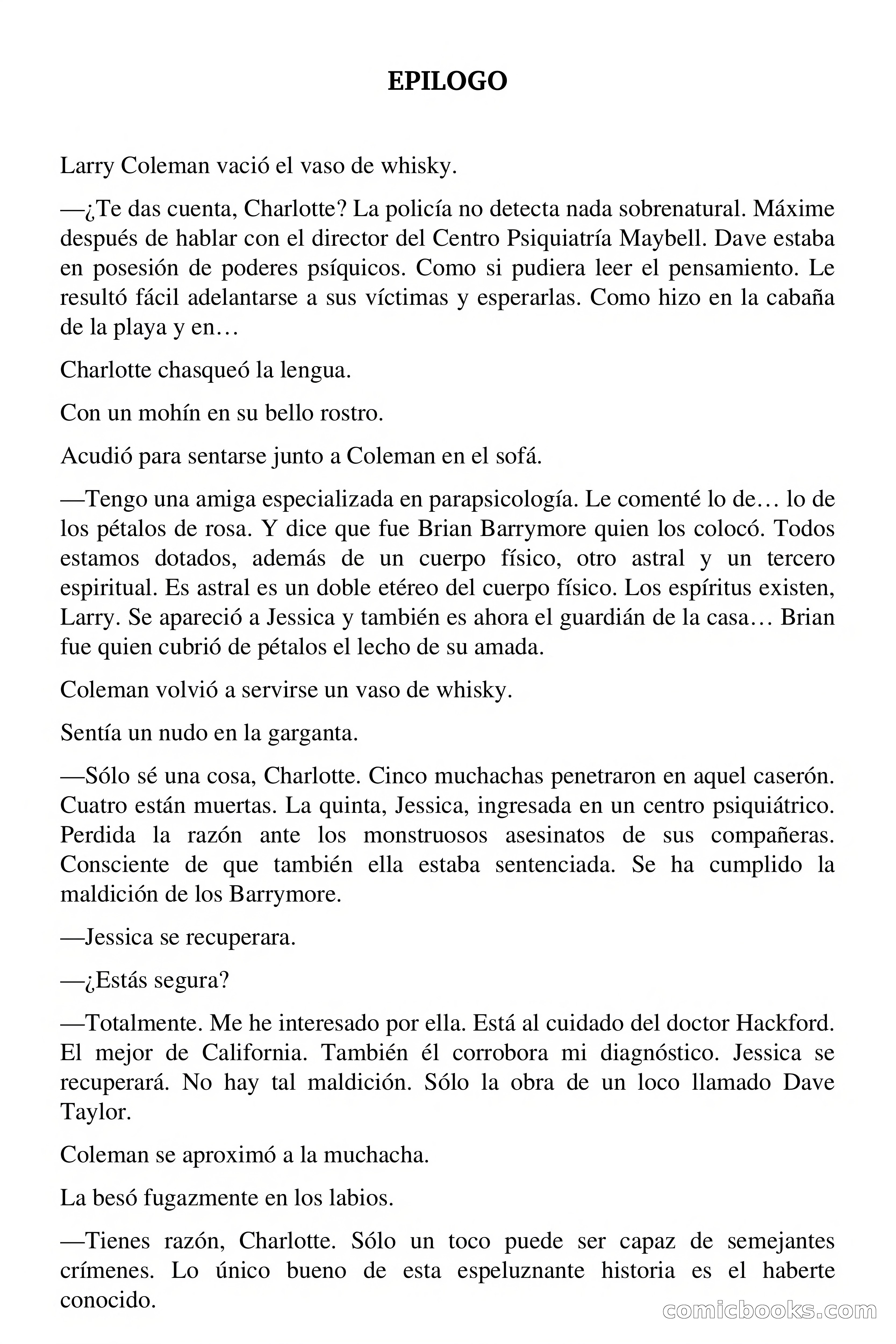 La maldición de los Barrymore — page 75 of 76