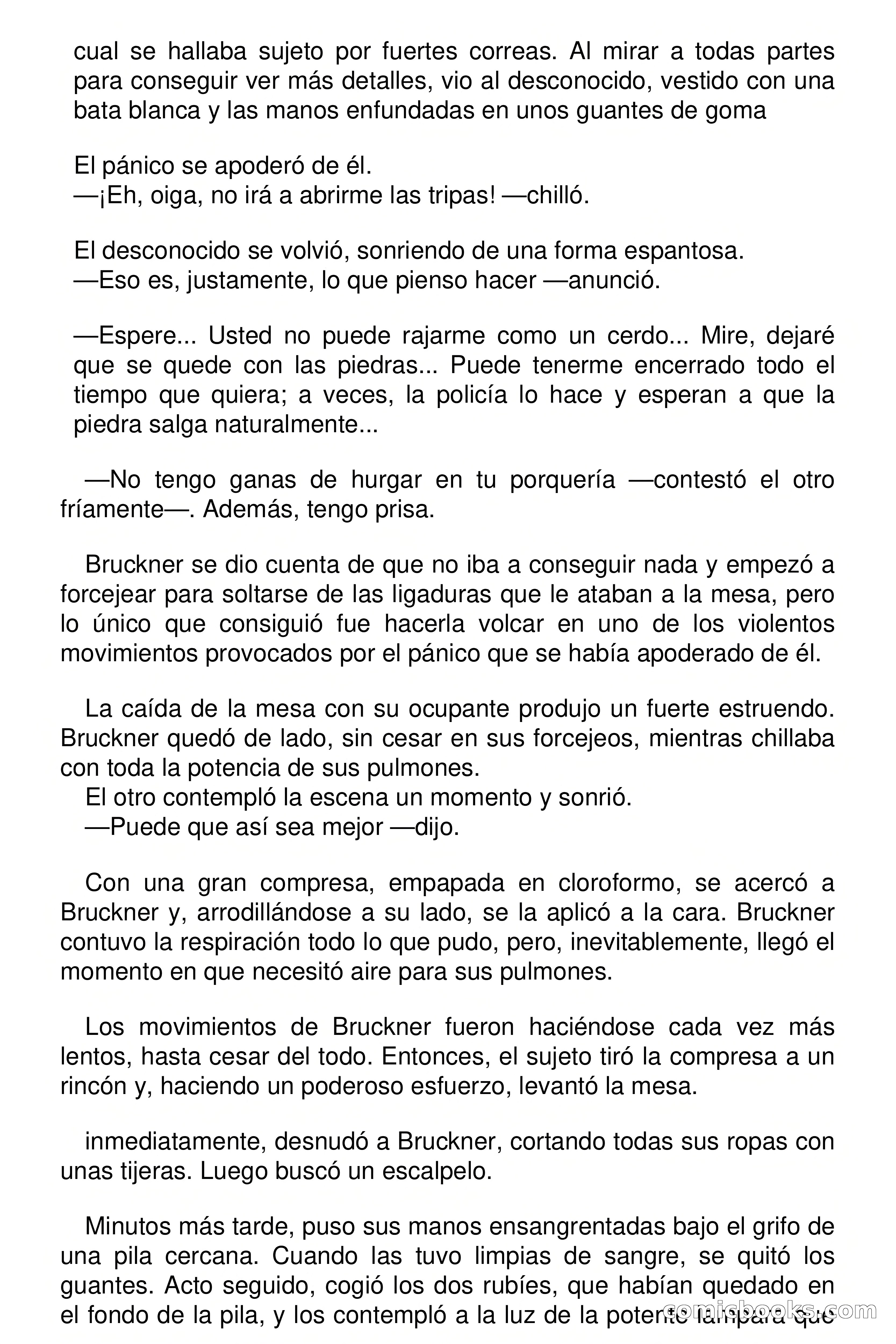 Selección Terror: Clark Carrados - Rubíes sangrientos — page 5 of 113