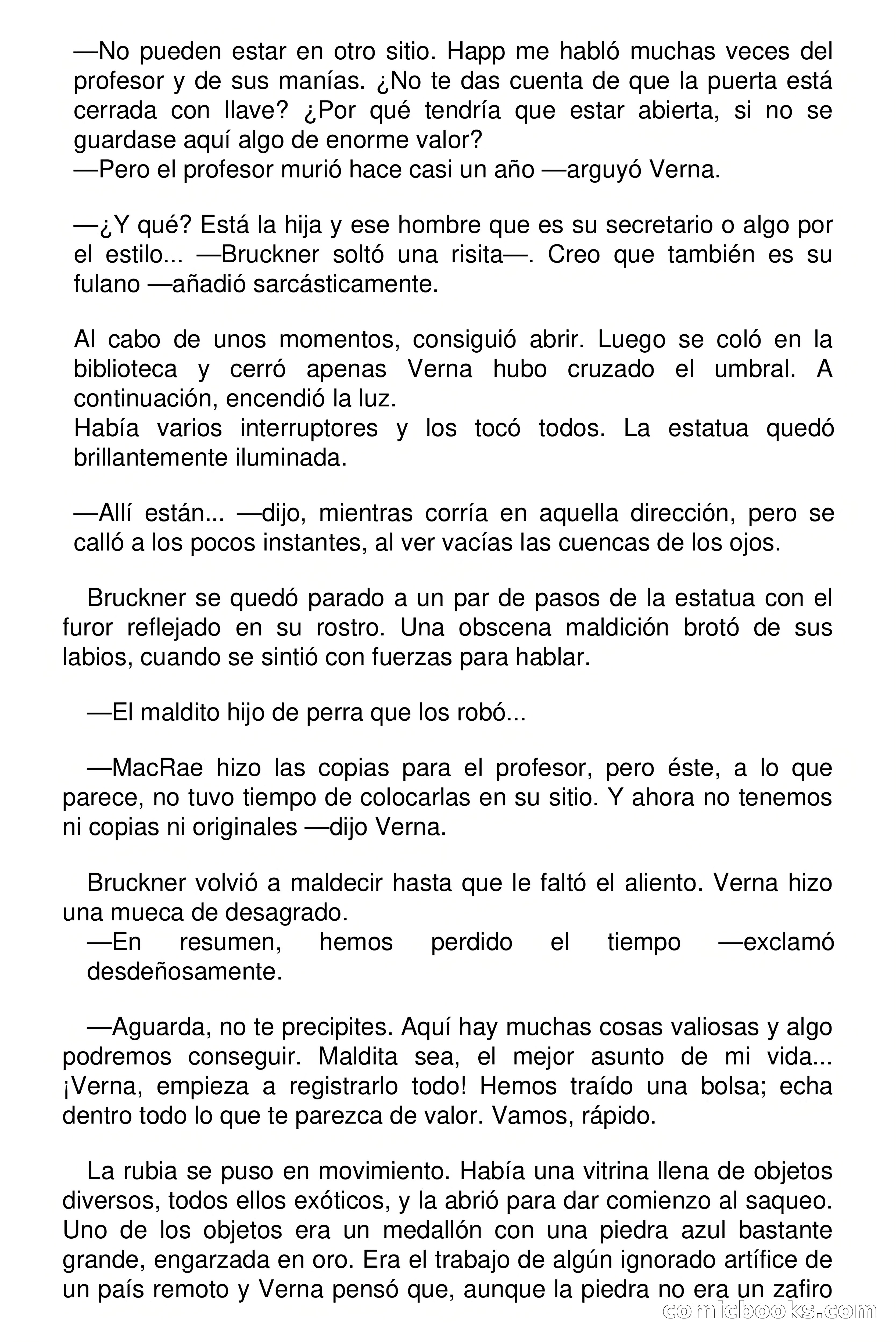 Selección Terror: Clark Carrados - Rubíes sangrientos — page 74 of 113